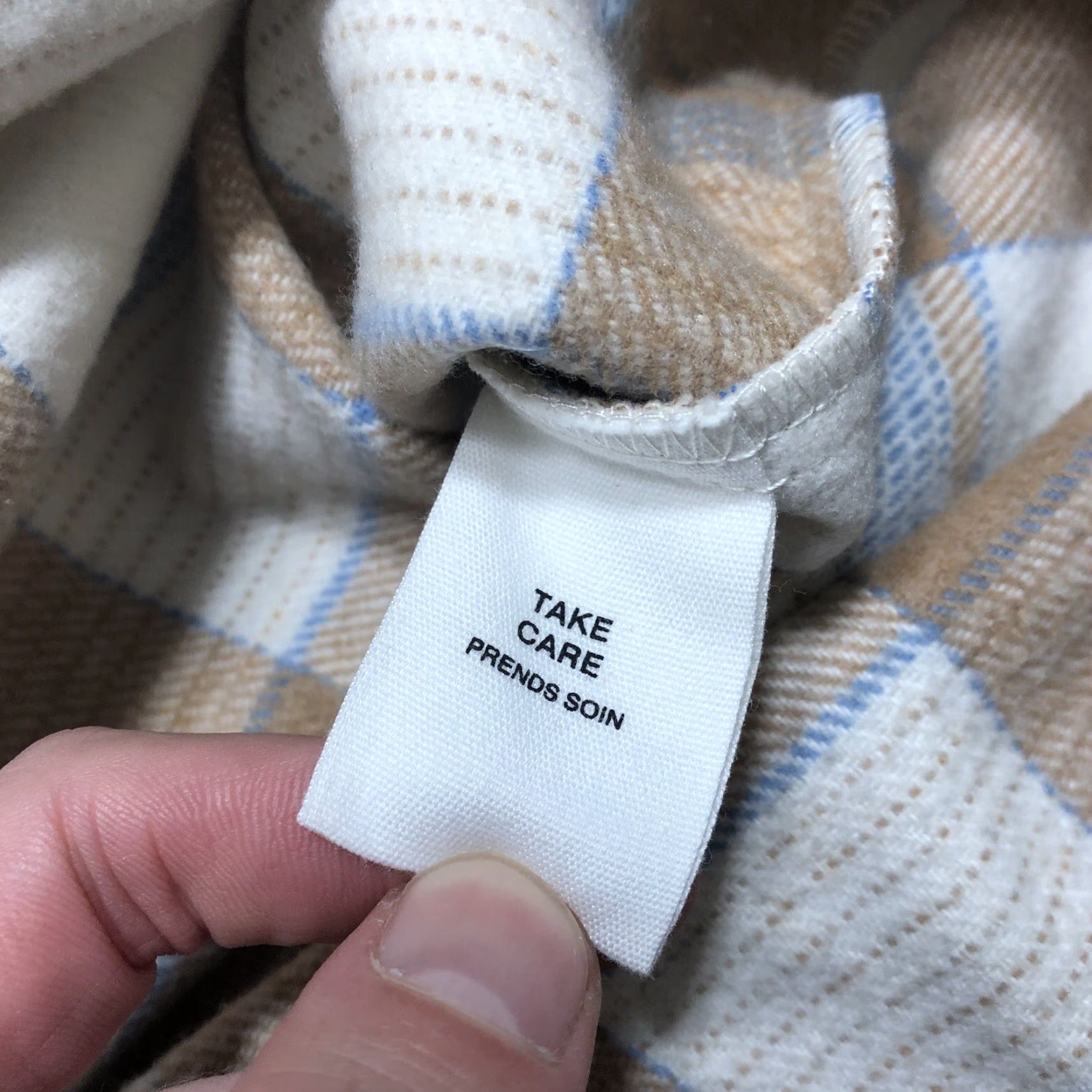 Anthropologie Anthropologie Avec Les Filles Shacket Brown White Plaid Button Up Jacket Womens Small Outdoor Classic Designer Vintage Touch Size S / US 4 / IT 40 - 6 Thumbnail