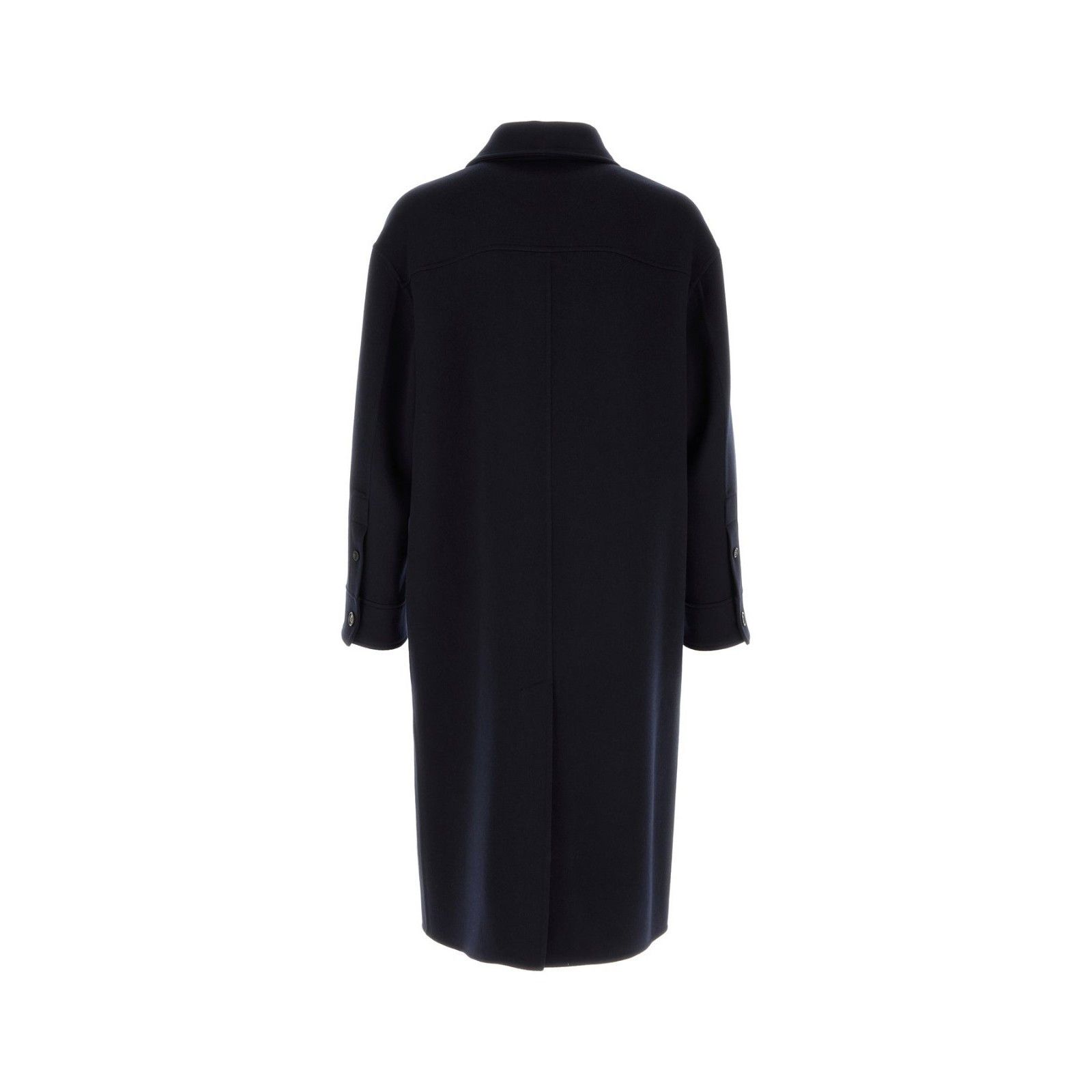 Loewe LOEWE Navy Blue Wool Blend Coat New & Authentic (Men's size: Size US XL / EU 56 / 4 - 2 Thumbnail