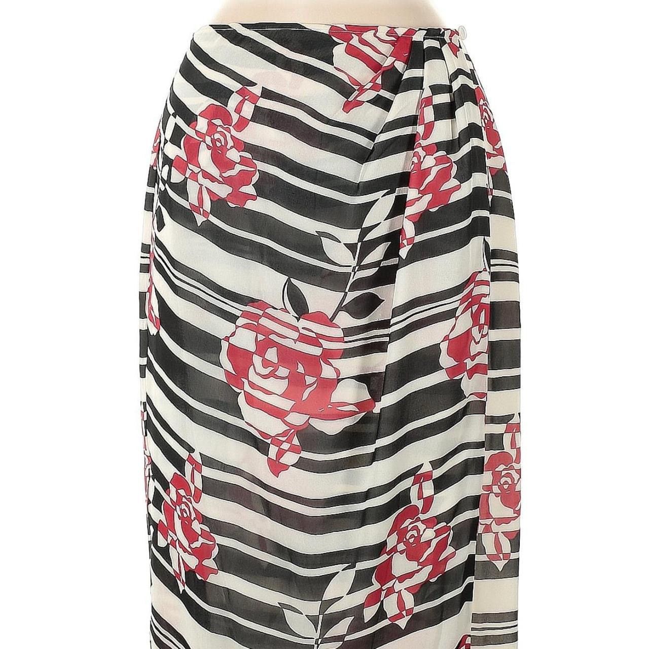 Oscar De La Renta Oscar De La Renta Vintage zebra abstract & 🌹 Silk Maxi 6 Size 28" / US 6 / IT 42 - 4 Thumbnail