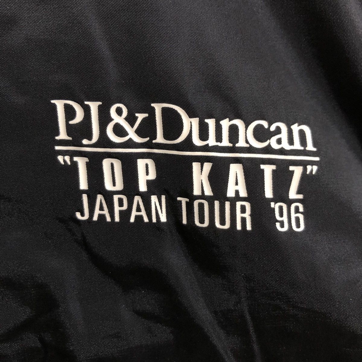 Vintage Vintage PJ & Duncan Top Katz Japan Tour 96 Jacket Size US L / EU 52-54 / 3 - 4 Thumbnail