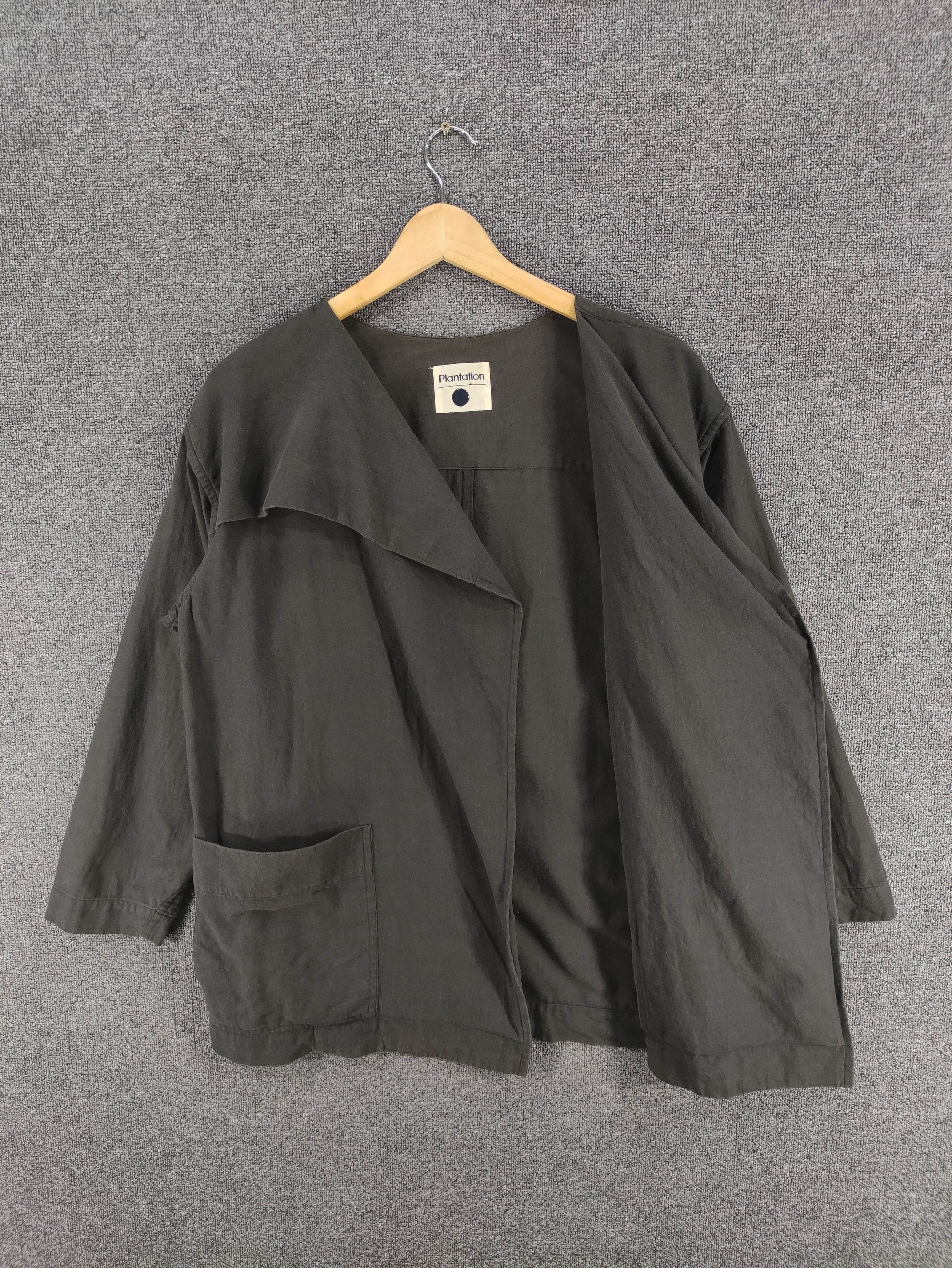 Issey Miyake Vintage 80s Plantation Cardigan Size L / US 10 / IT 46 - 2 Thumbnail