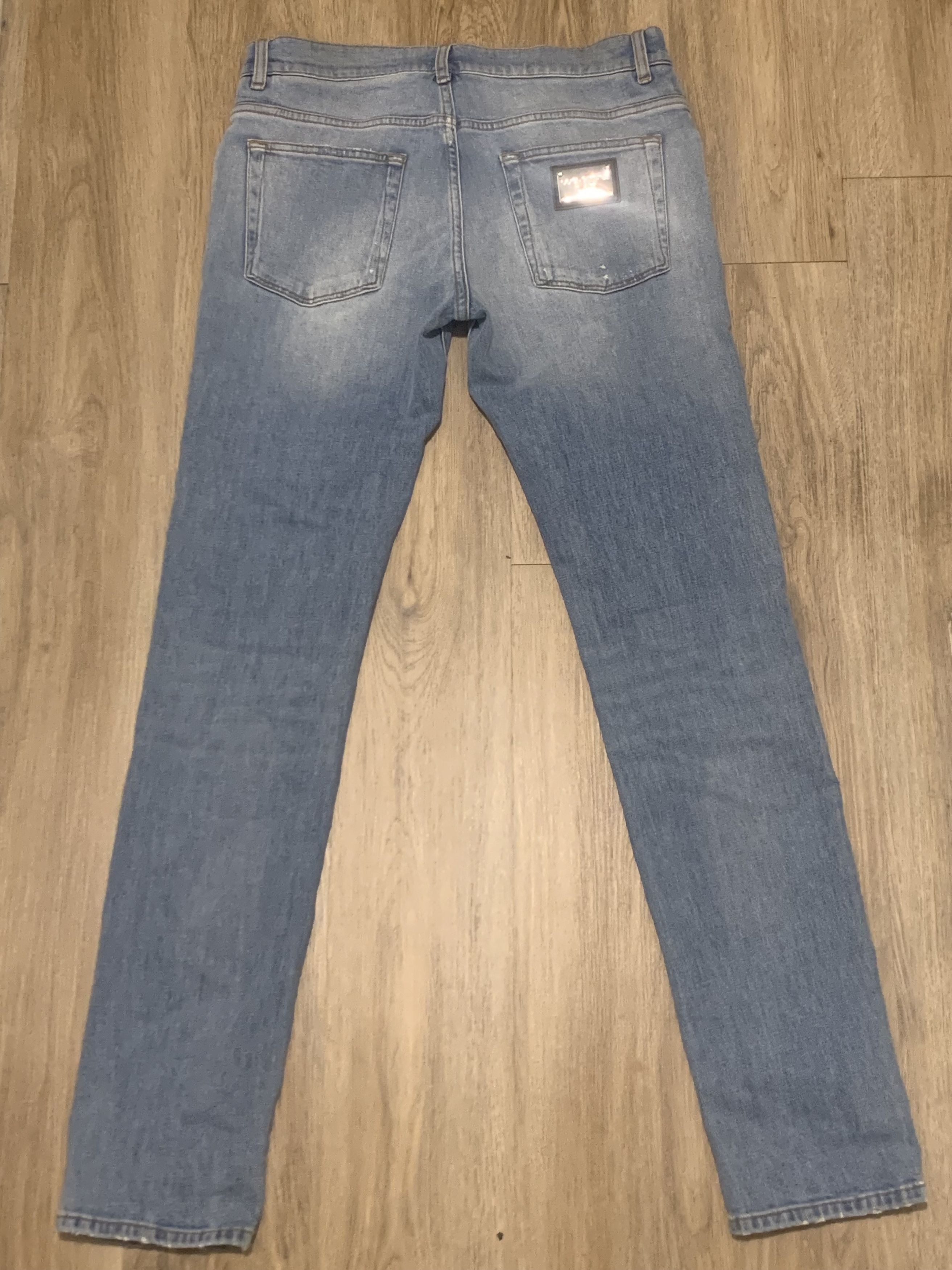 Dolce & Gabbana Blue Five-Pocket Jeans Size US 30 / EU 46 - 3 Thumbnail