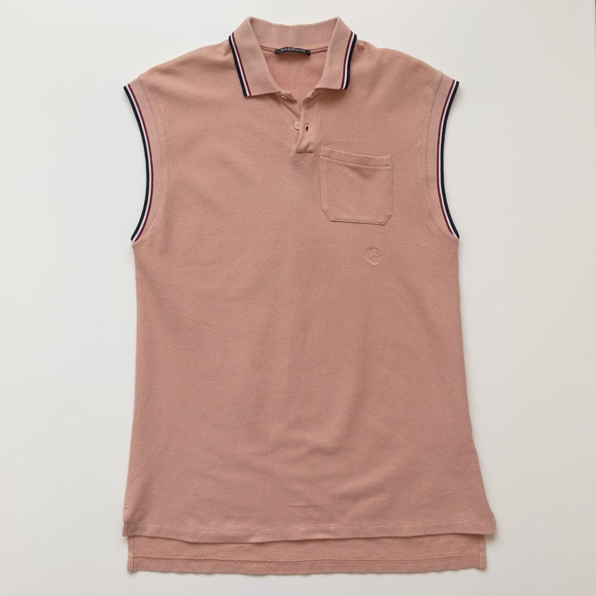 Balmain × Pierre Balmain Balmain - SS11 Punk American Flag Tank