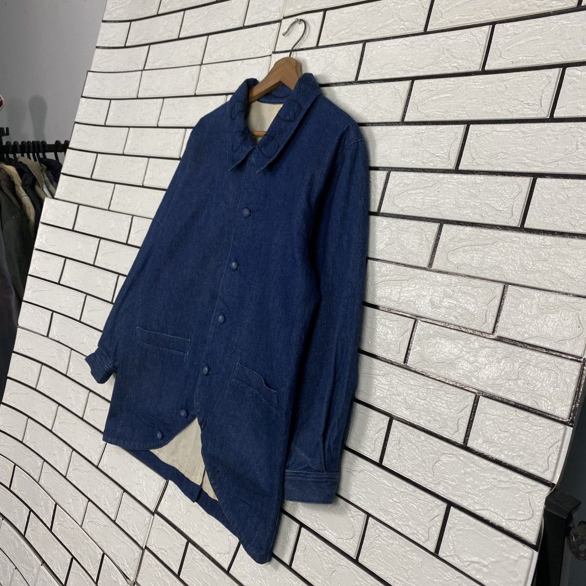Indigo 🔥HICKORY CHORE DENIM JACKET HIKOOSEN ISSEY MIYAKE Size US M / EU 48-50 / 2 - 2 Thumbnail