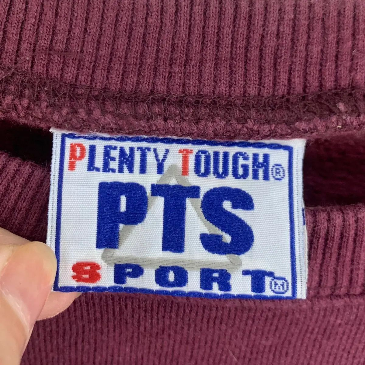 Vintage Vintage PLENTY TOUGH SPORT Gym Yoga Oversized Sweatshirt Size M / US 6-8 / IT 42-44 - 6 Thumbnail