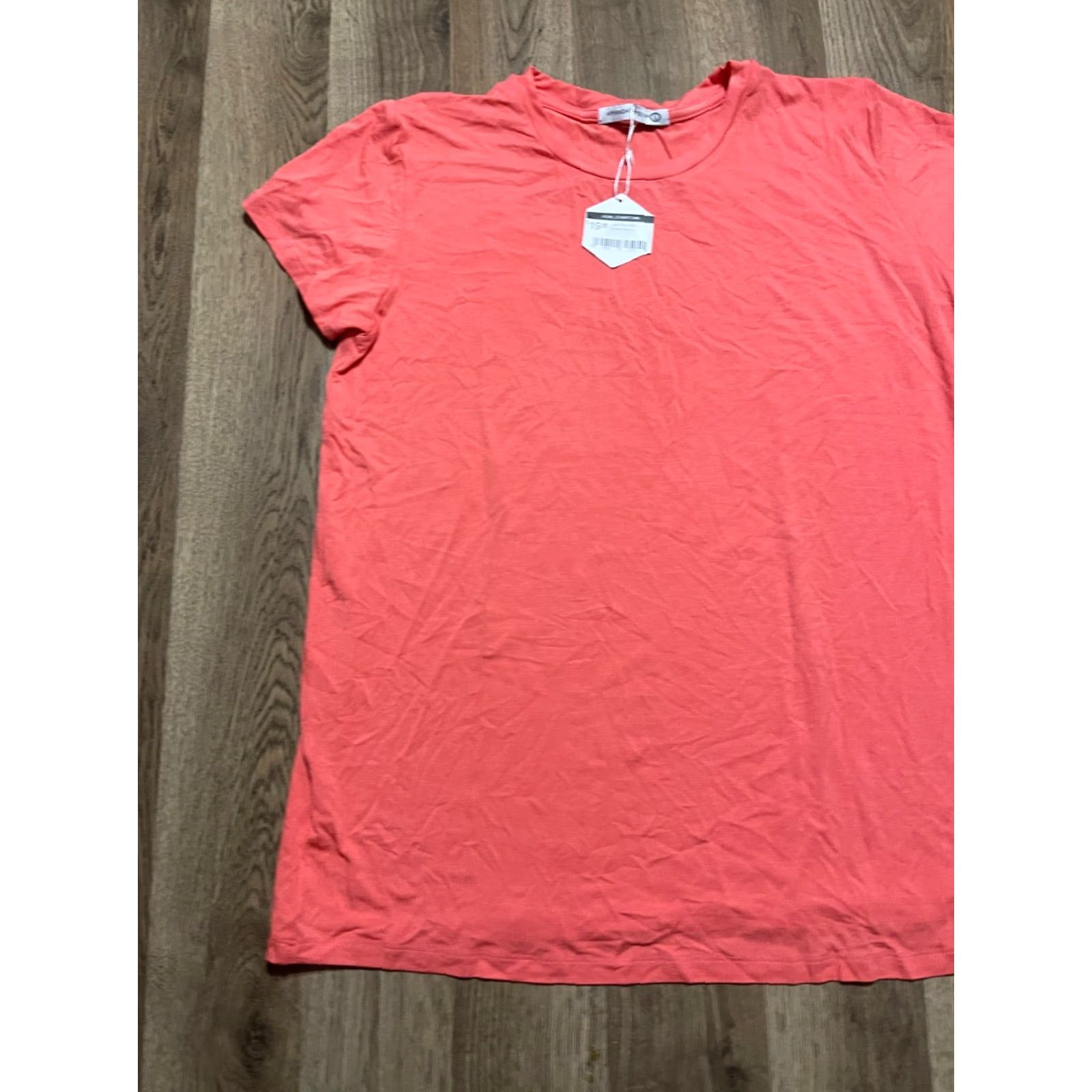 Vintage Amanda Blu Shirt Women's Size Large Orange Short Sleeve NWT Size L / US 10 / IT 46 - 3 Thumbnail
