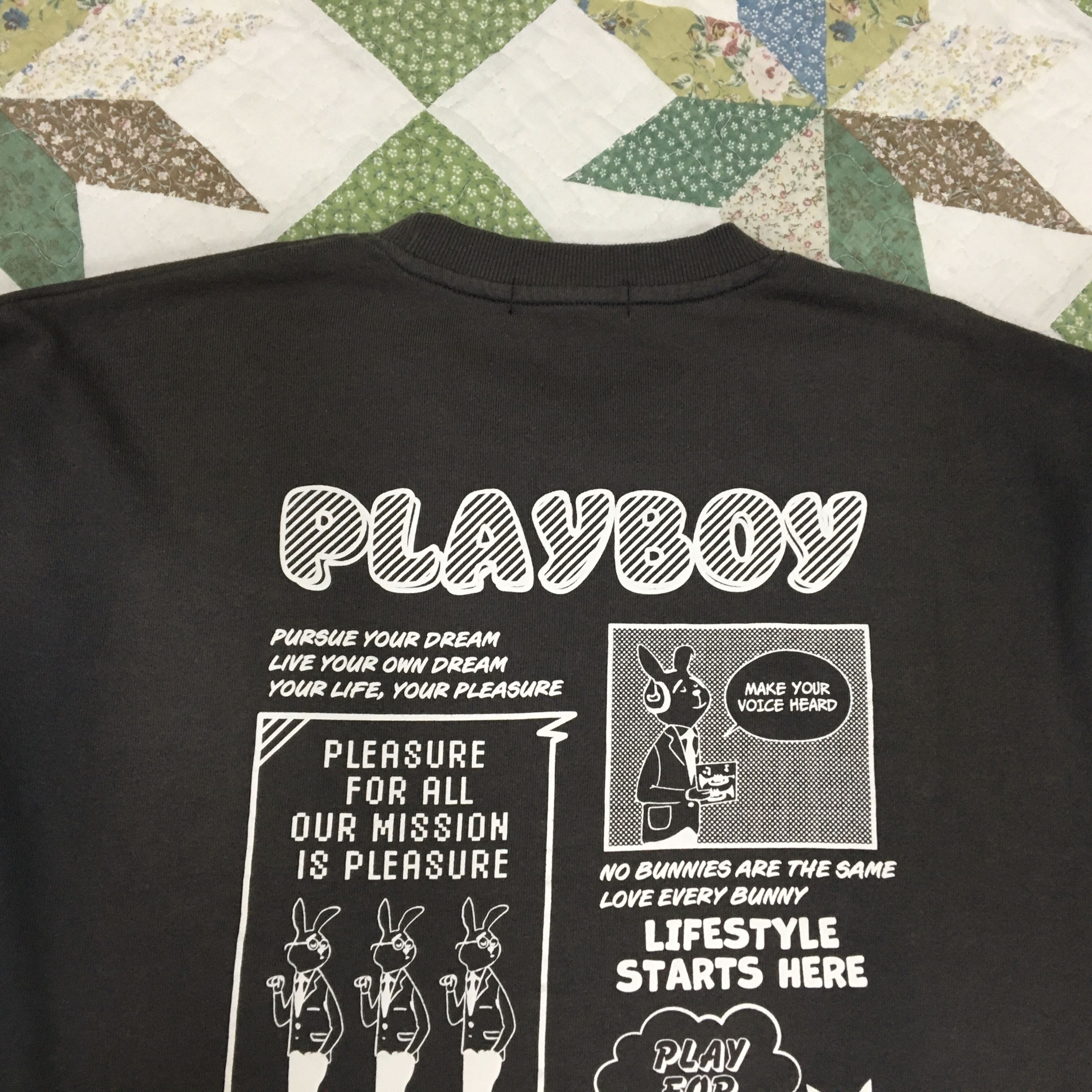 Playboy Playboy Crewneck Sweatshirt Size L / US 10 / IT 46 - 5 Thumbnail