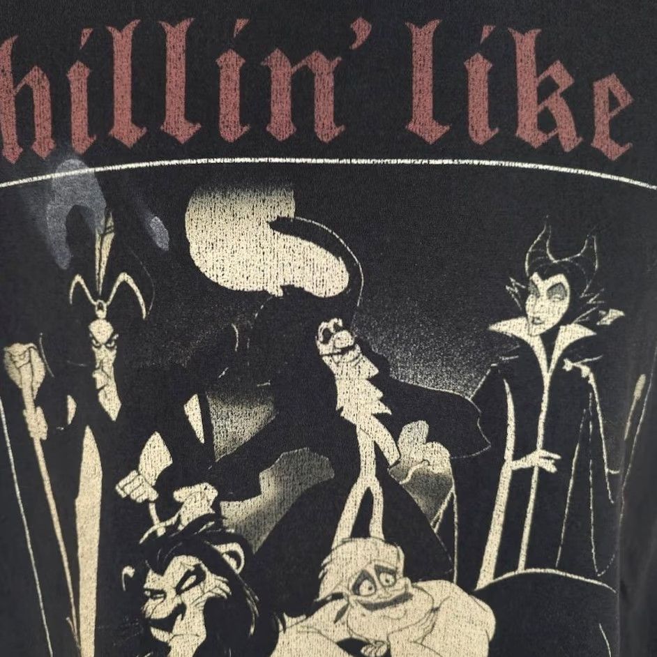 Disney Disney Villains Shirt Mens Large Black Chillin Like A Villain Size US L / EU 52-54 / 3 - 3 Thumbnail