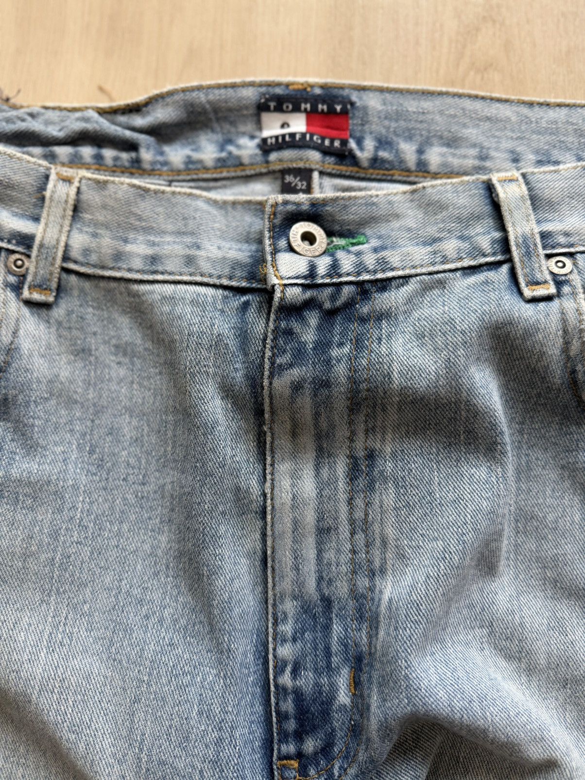 Tommy Hilfiger Vintage Tommy Hilfiger Carpenter Pants Sz 36x32 *38x33 Size US 38 / EU 54 - 7 Thumbnail