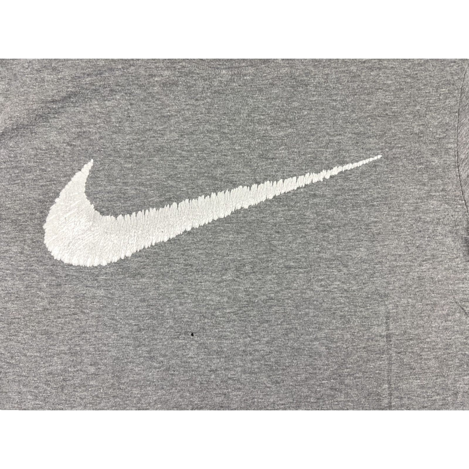 Nike Nike Shirt Mens 2XL Gray Swoosh Short Sleeve Crew Neck Cotton Blend Gym Size US XXL / EU 58 / 5 - 4 Thumbnail