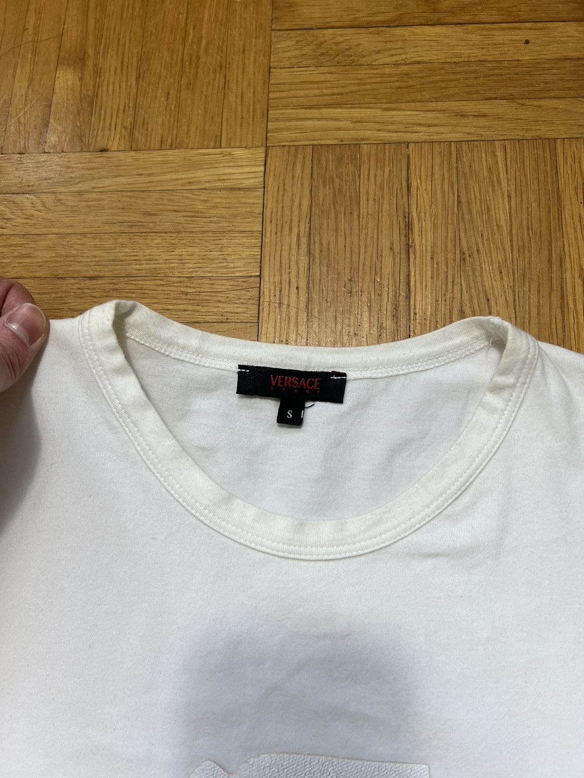 Versace Tshirt Versace Medusa Big Logo Size S / US 4 / IT 40 - 4 Thumbnail