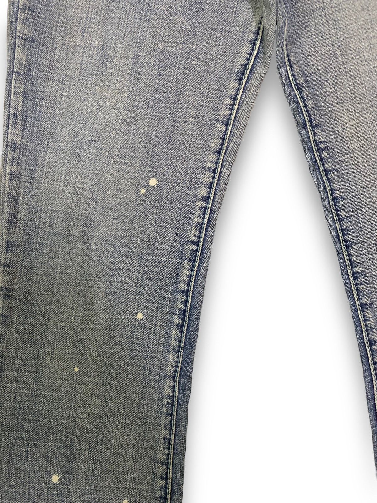 Japanese Brand Vintage Japanese OO Lala Sasson Blue Washed Flare Jeans Size 26" / US 2 / IT 38 - 6 Thumbnail