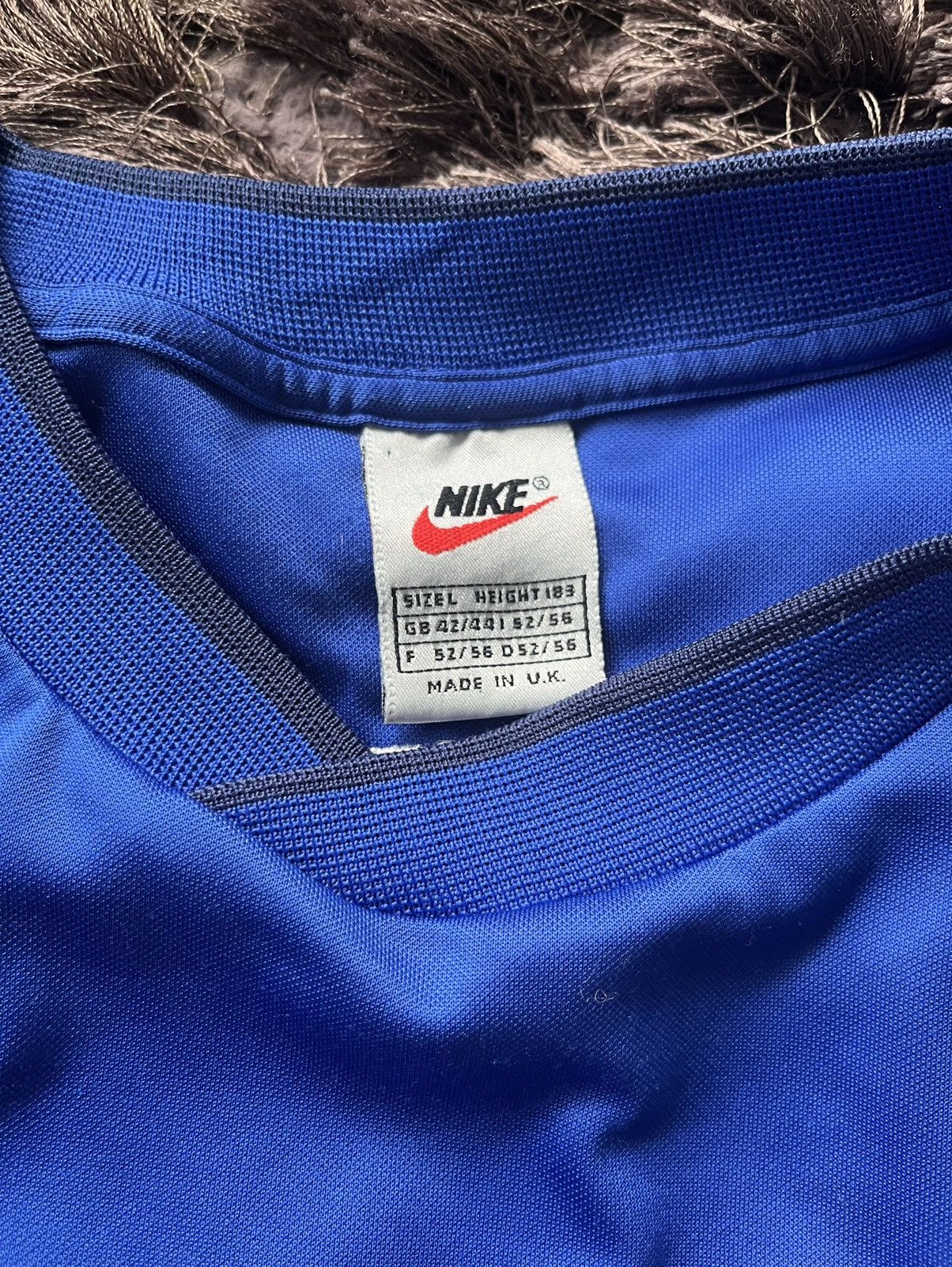 Nike × Vintage Nike Inter 2000/01 matchworn player issue training shirt Size US L / EU 52-54 / 3 - 6 Thumbnail