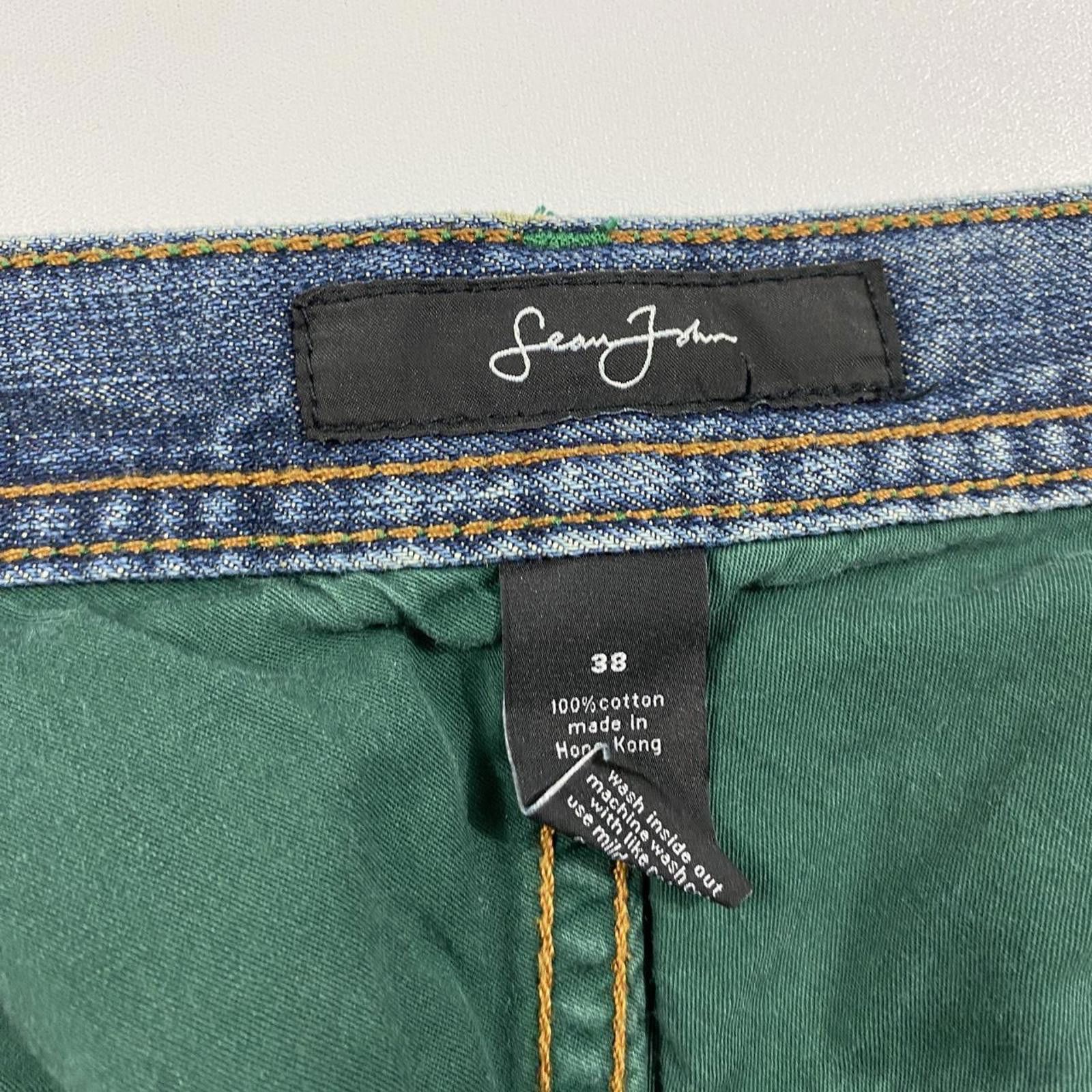 Sean John Y2K Sean Jean Embroidered Jeans Size US 38 / EU 54 - 4 Thumbnail