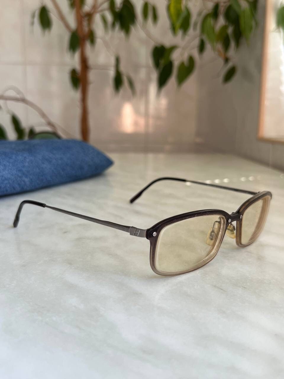 Hogan × Vintage Vintage Hogan '00s Glasses Eyeglasses for visor Size ONE SIZE - 4 Thumbnail