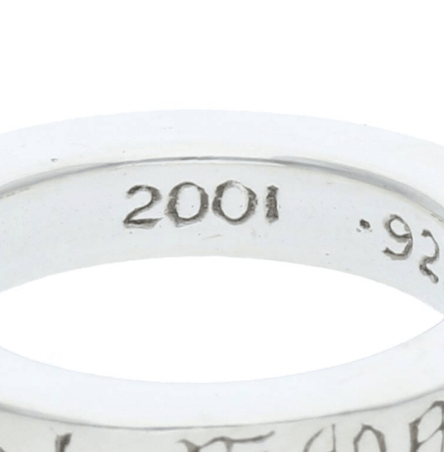 Chrome Hearts CHROME HEARTS 3MM SPACER FUCK YOU RING US 3 | Grailed