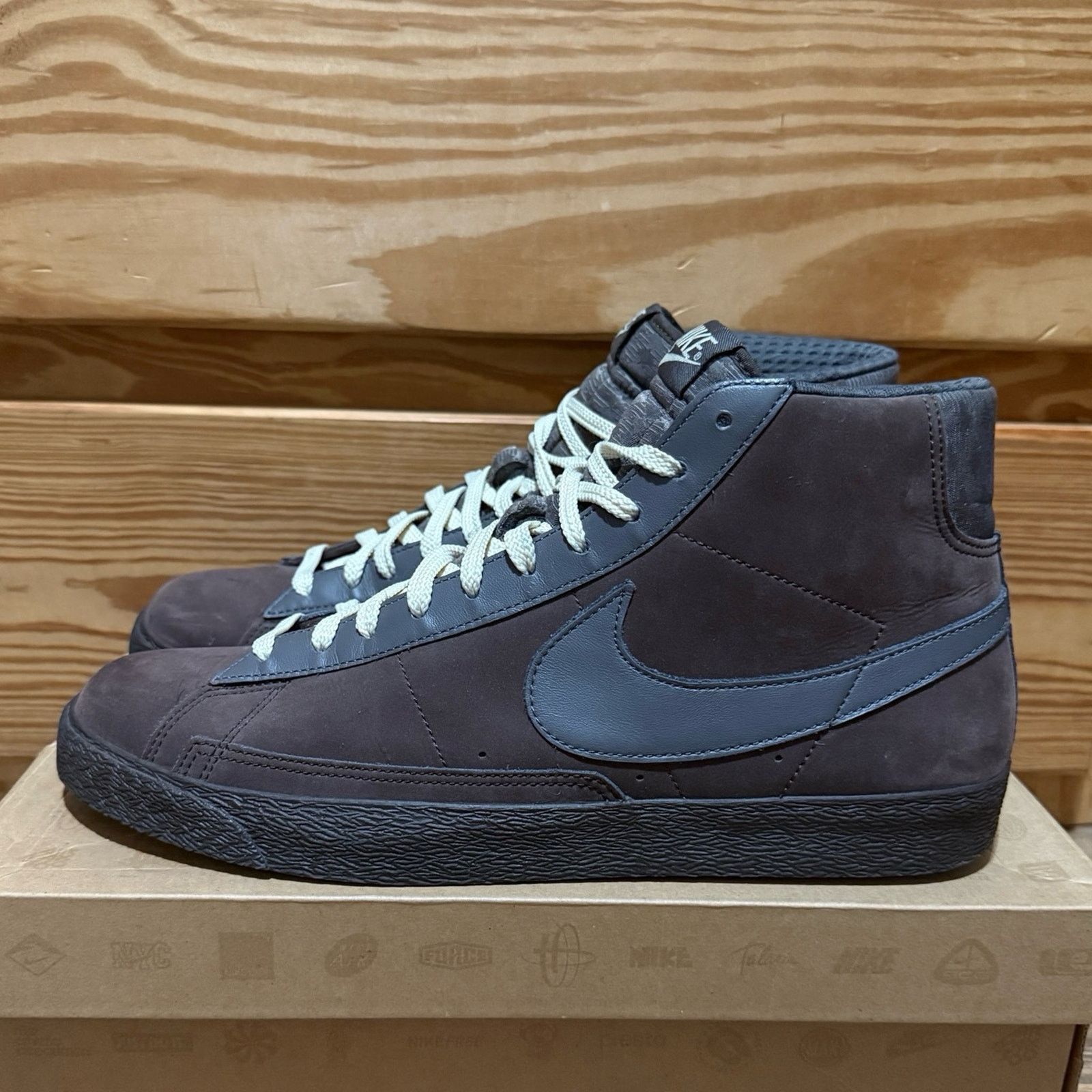 Nike × Vintage Vintage 1980 Nike Blazer Leather High Top 