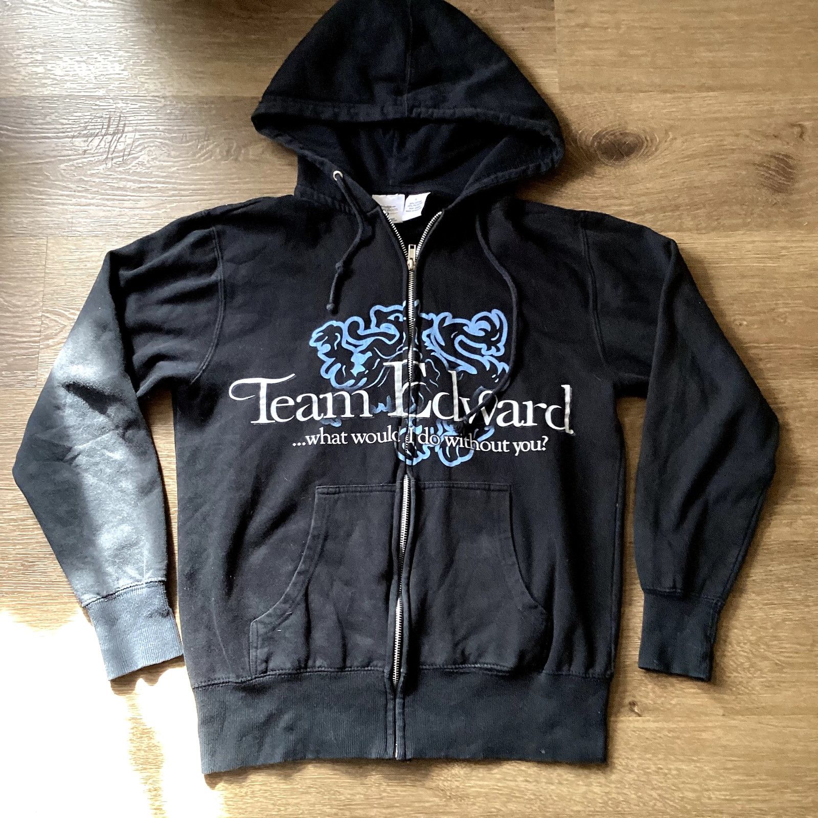 Vintage Team Edward Twilight VTG New Moon Hoodie- Size Large Size L / US 10 / IT 46 - 2 Thumbnail