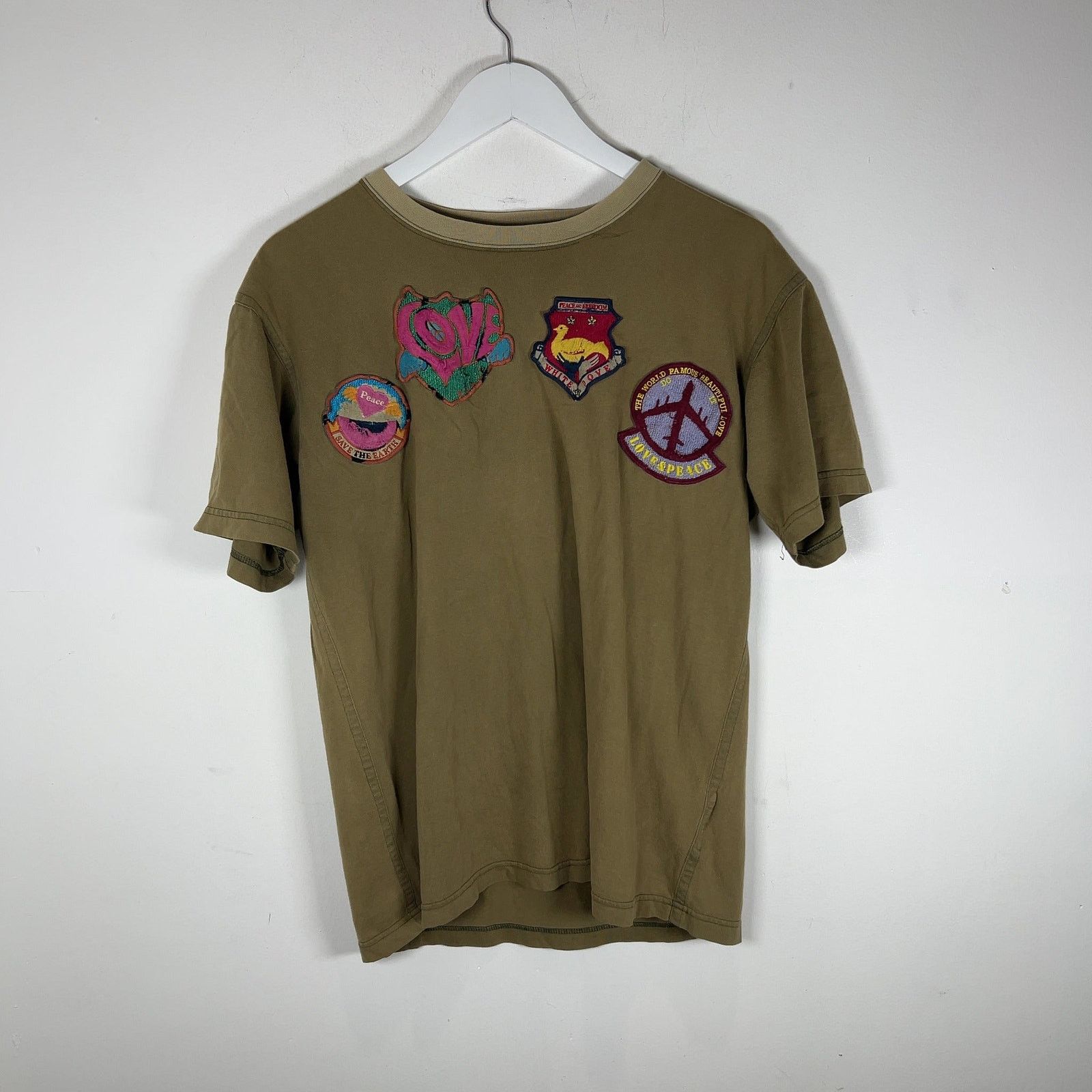 Junya Watanabe Junya Watanabe 06 Hippie Patched T-Shirt Size US S / EU 44-46 / 1 - 1 Thumbnail