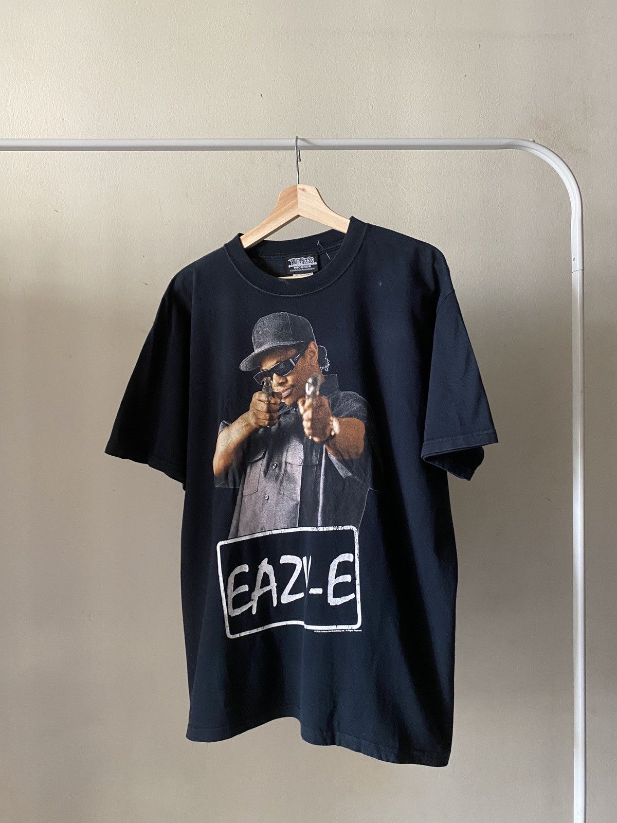 Death Row Records × Rap Tees × Vintage Vintage 2000s Easy-E Ruthless Record Rap Size US L / EU 52-54 / 3 - 2 Thumbnail