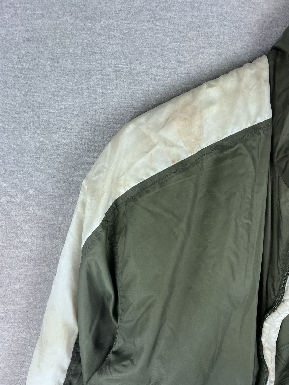 Nike Vintage 1990s Nike Long Forest Green Heavy Windbreaker XL Size US XL / EU 56 / 4 - 3 Thumbnail