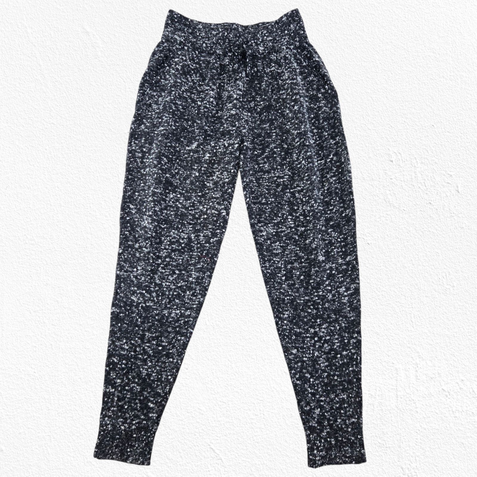 Anthropologie MOTH Gray Speckled Wool Blend Knit Jogger Size Small Size 28" / US 6 / IT 42 - 2 Thumbnail