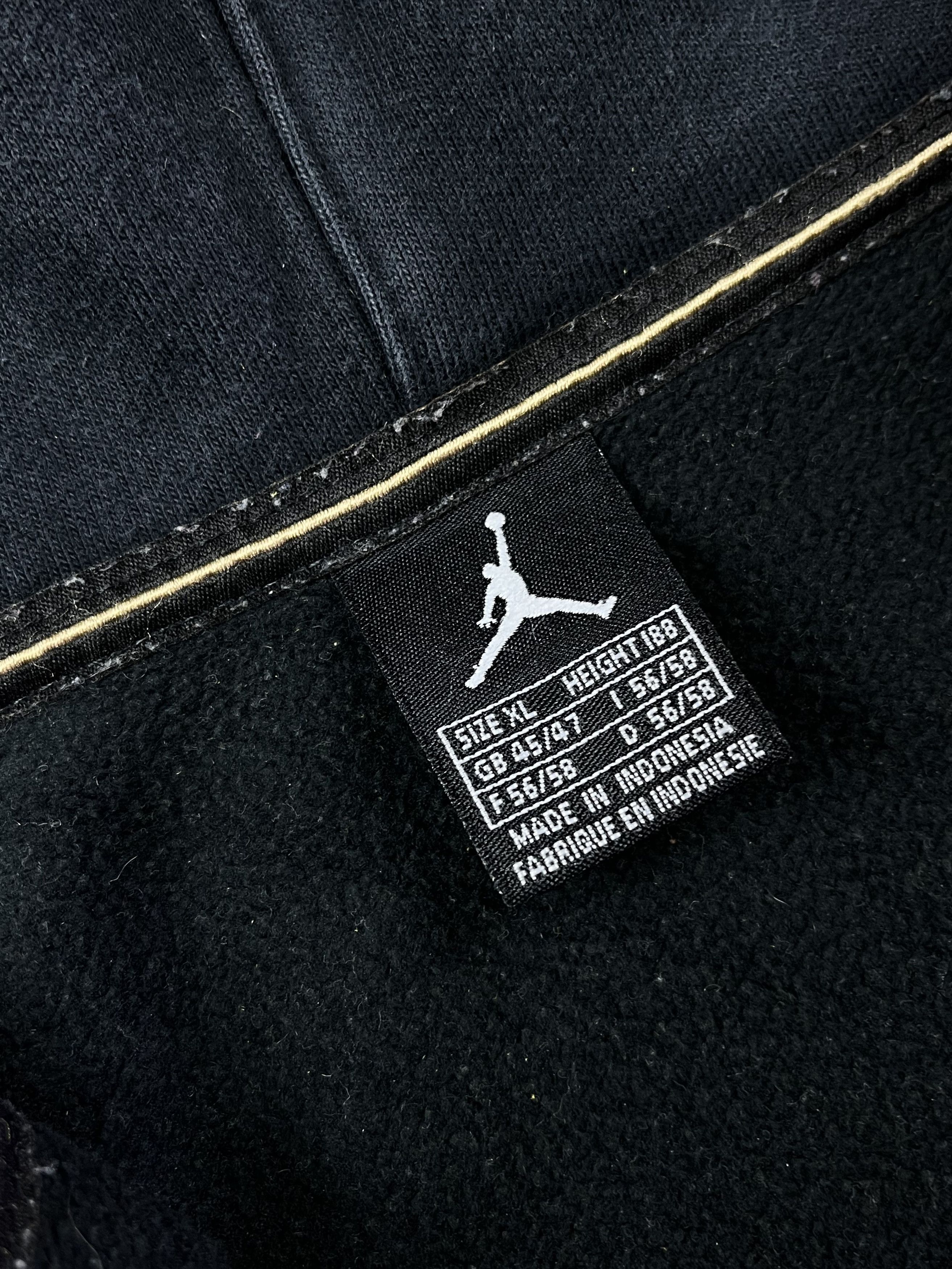 Jordan Brand × Nike 90s Jordan Big Logo Vintage Zip Hoodie Size US XL / EU 56 / 4 - 6 Thumbnail