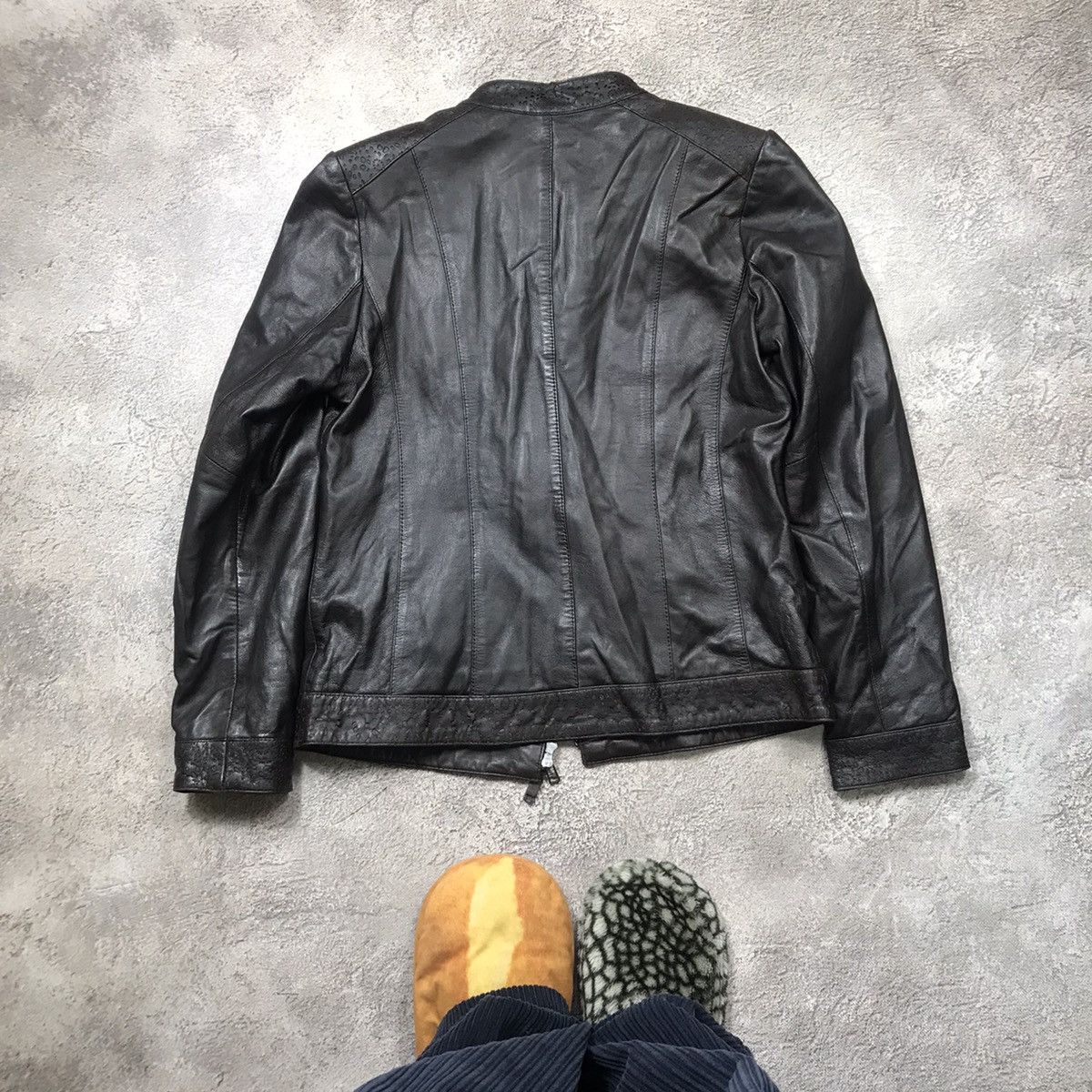 Vintage Vintage Y2K Faded Black Bomber Jacket Streetwear Boxy Logo M Size M / US 6-8 / IT 42-44 - 7 Thumbnail