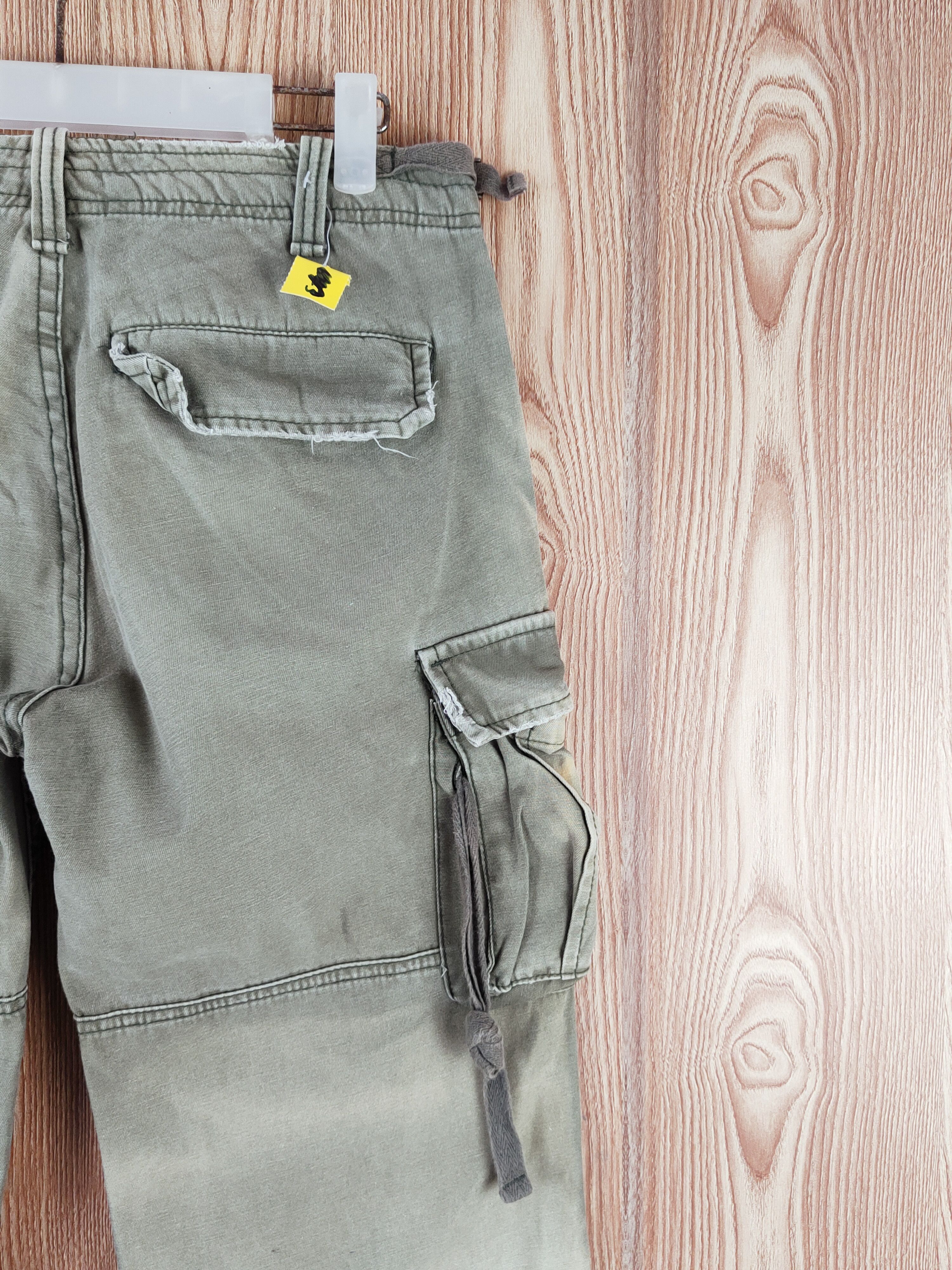 Faded Glory Jungle Storm Green Faded Multipocket Cargo Pants #W013 Size US 30 / EU 46 - 11 Thumbnail