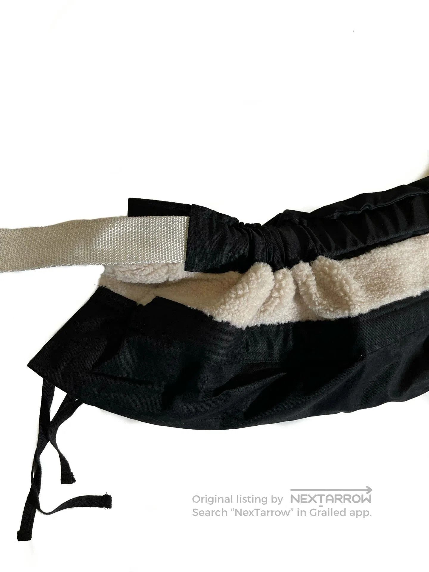 Japanese Brand Oversized Fleece Cropped Jacket. Size M / US 6-8 / IT 42-44 - 3 Thumbnail