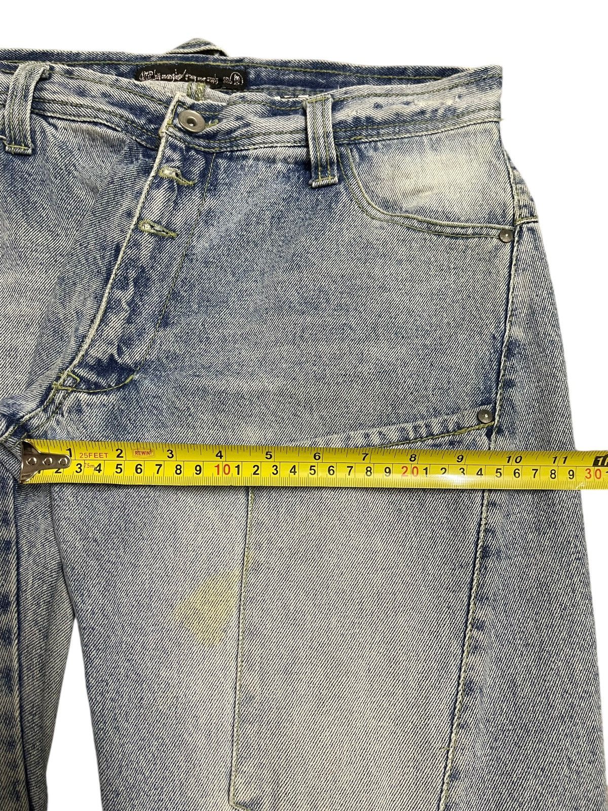 semanticdesign Vintage Japanese Brand Blue Faded Wash Distress Style Jeans Size US 32 / EU 48 - 16 Thumbnail