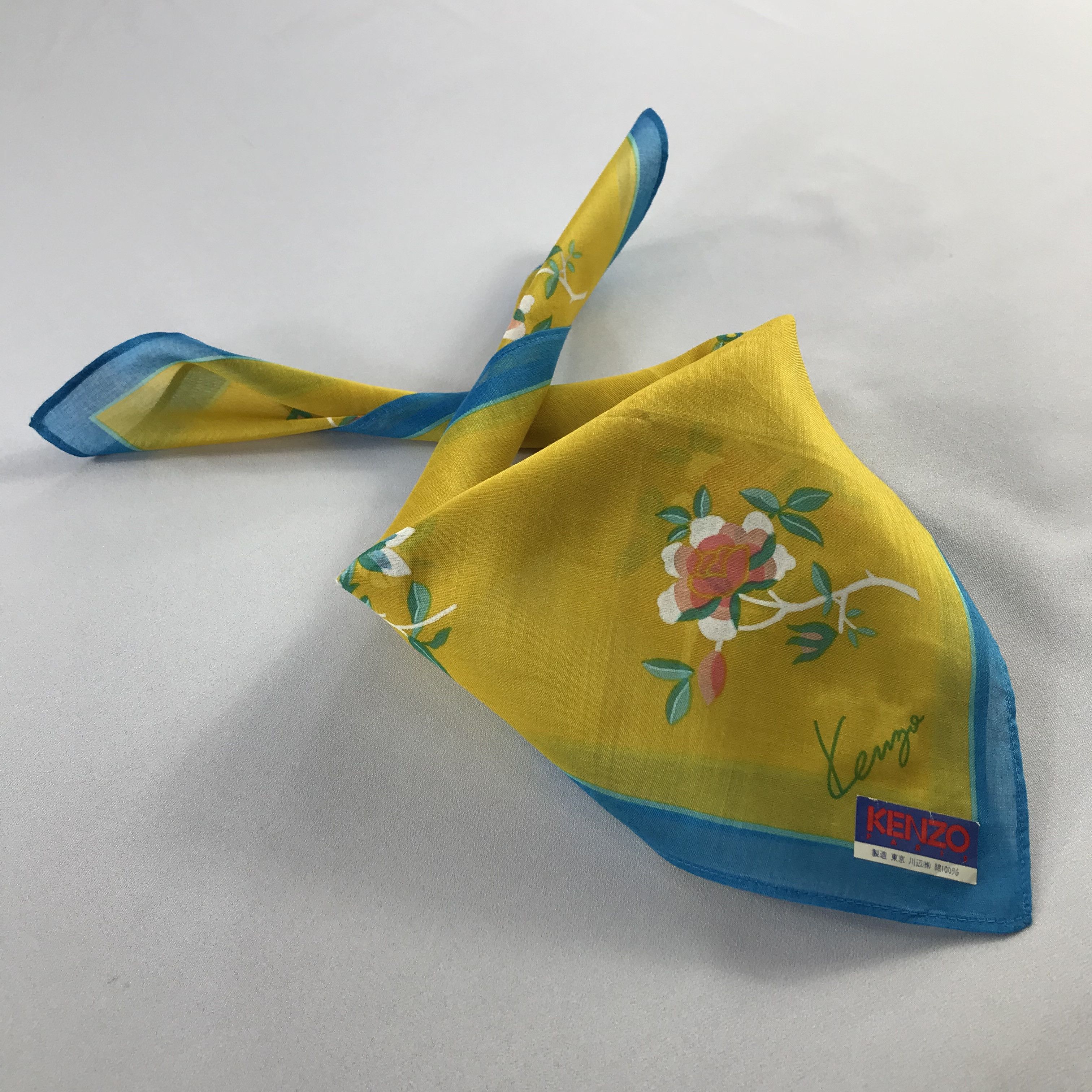 Kenzo Kenzo Handkerchief / Bandana / Neckerchief C646 Size ONE SIZE - 2 Thumbnail