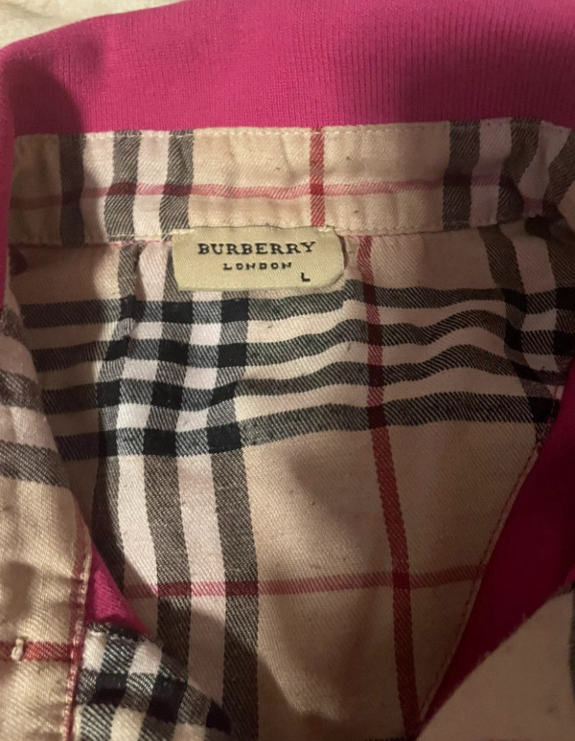 Burberry Pink burberry polo shirt Size US M / EU 48-50 / 2 - 5 Thumbnail
