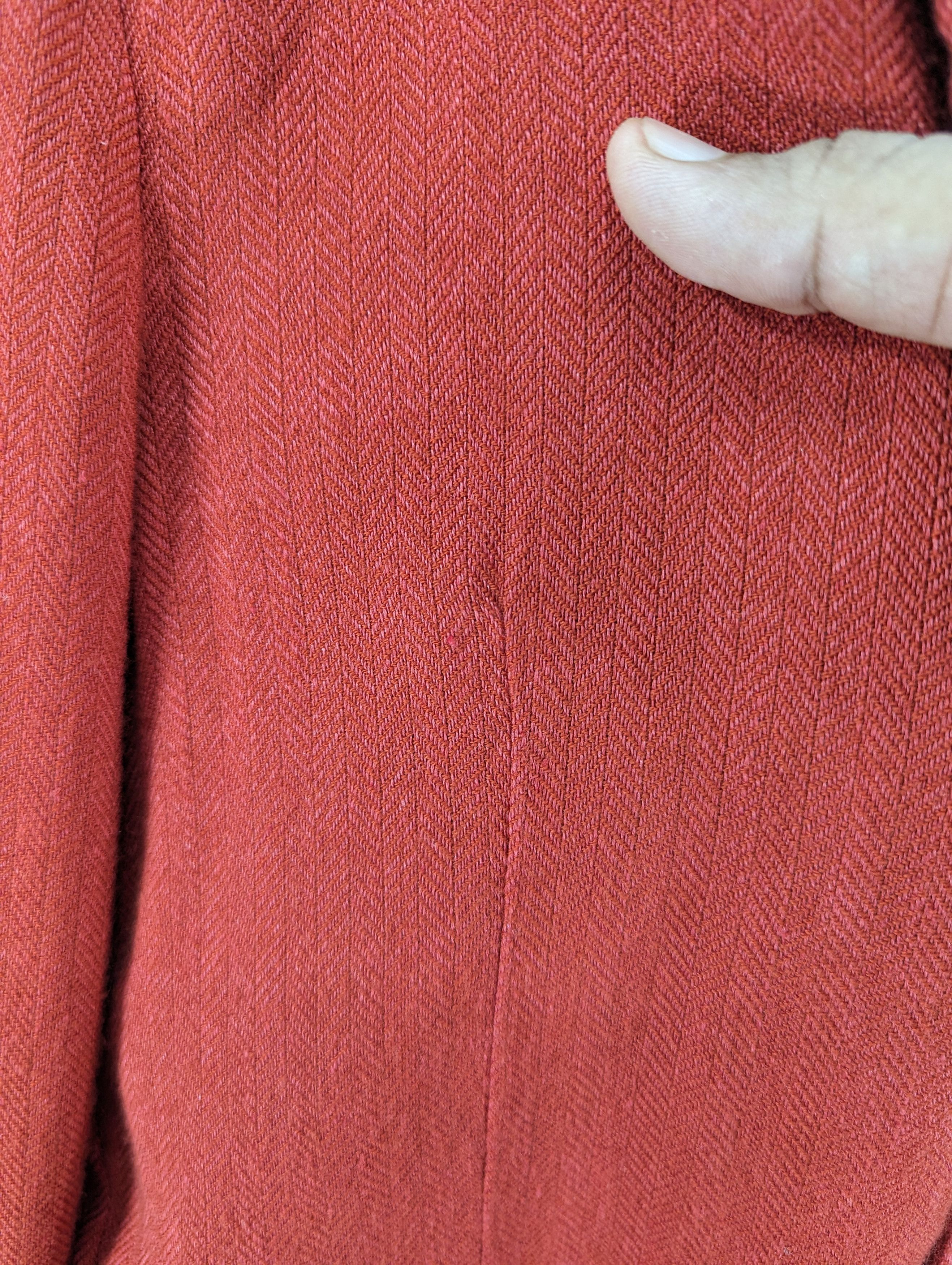 120% Lino 120% Slim Fit Wool Blazer Style Jacket Size US M / EU 48-50 / 2 - 21 Thumbnail