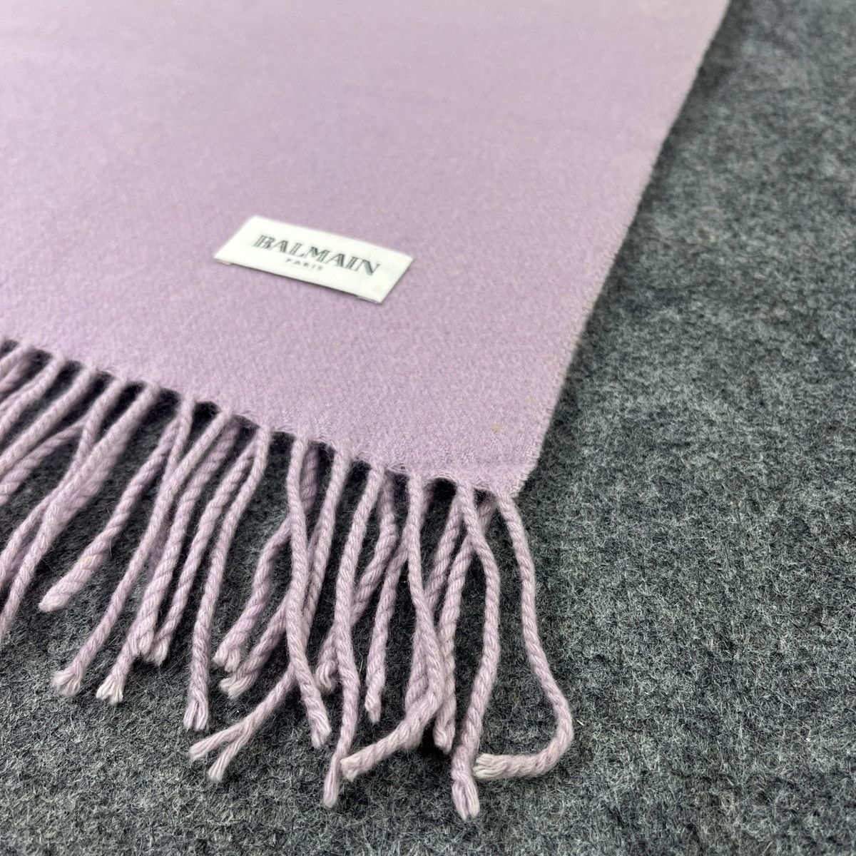 Vintage Vintage Balmain Scarf / Muffler / Neckwear K009 Size ONE SIZE - 6 Thumbnail