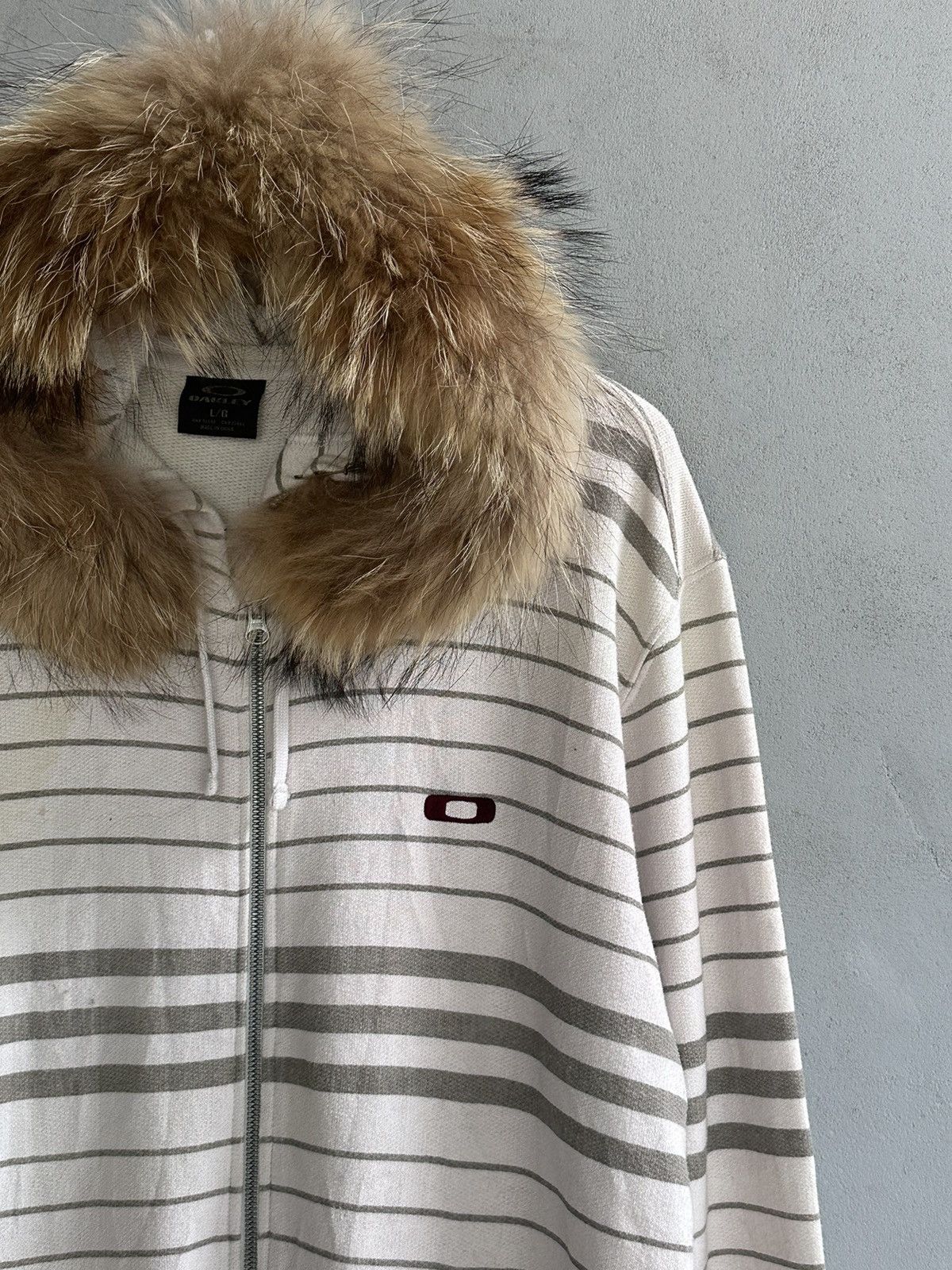 Beauty Beast Oakley Fur ZipHoodie Stripe ifsixwasnine lgb style japanese Size US L / EU 52-54 / 3 - 4 Thumbnail