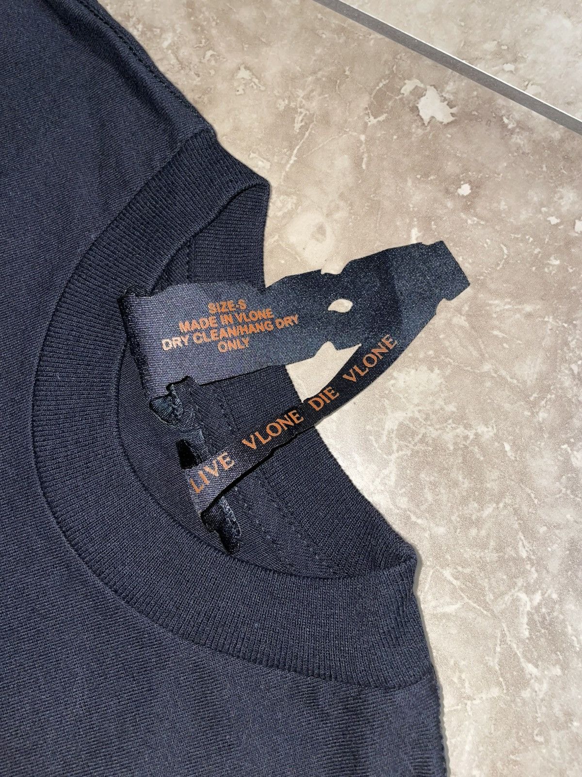 Vlone Unreleased Vlone X Interscope Records Tee Black/Purple Small Size US S / EU 44-46 / 1 - 5 Thumbnail
