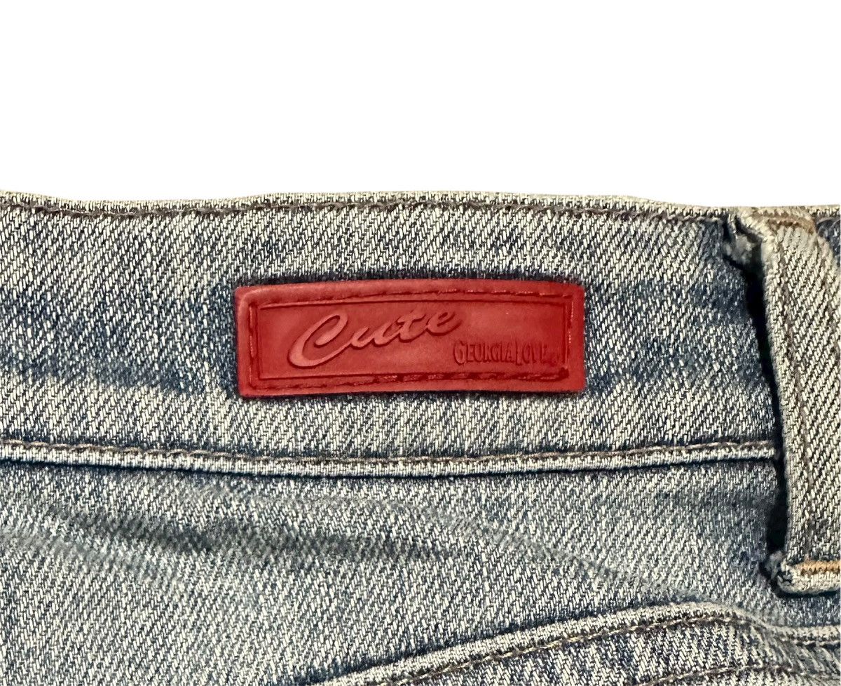 Japanese Brand Vintage Japanese GeorgiaLove Flare Bell Bottom Bootcut Jeans Size US 28 / EU 44 - 5 Thumbnail
