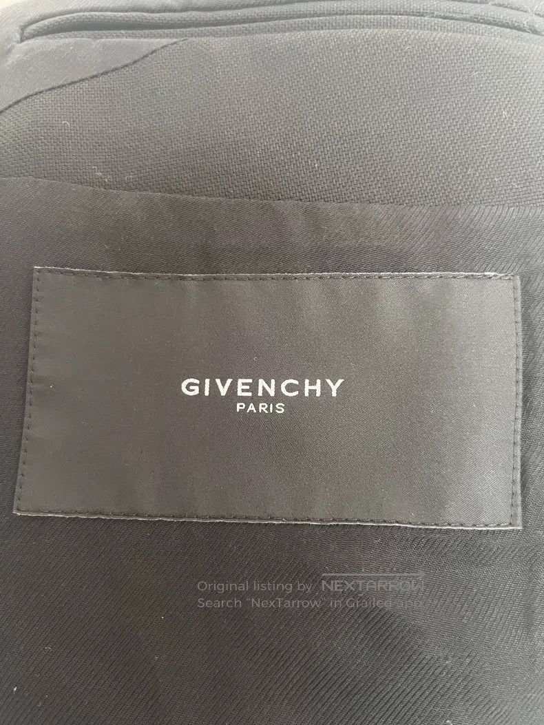 Givenchy Givenchy Men's Black Suit Jacket Size US XL / EU 56 / 4 - 3 Thumbnail