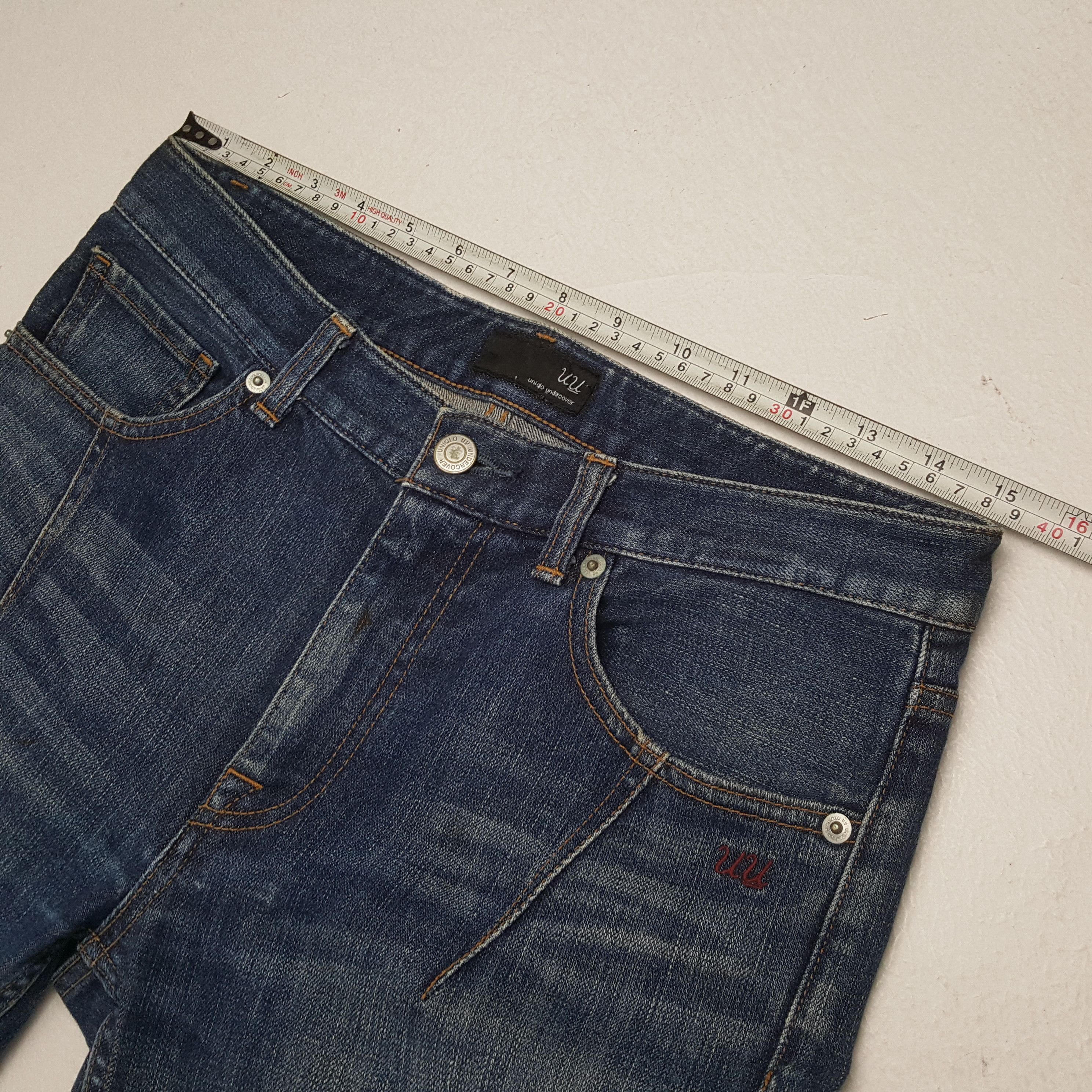 Undercover × Uniqlo × Vintage Vintage UNIQLO x UNDERCOVER Japanese Designer Brand Jeans Size US 30 / EU 46 - 7 Thumbnail