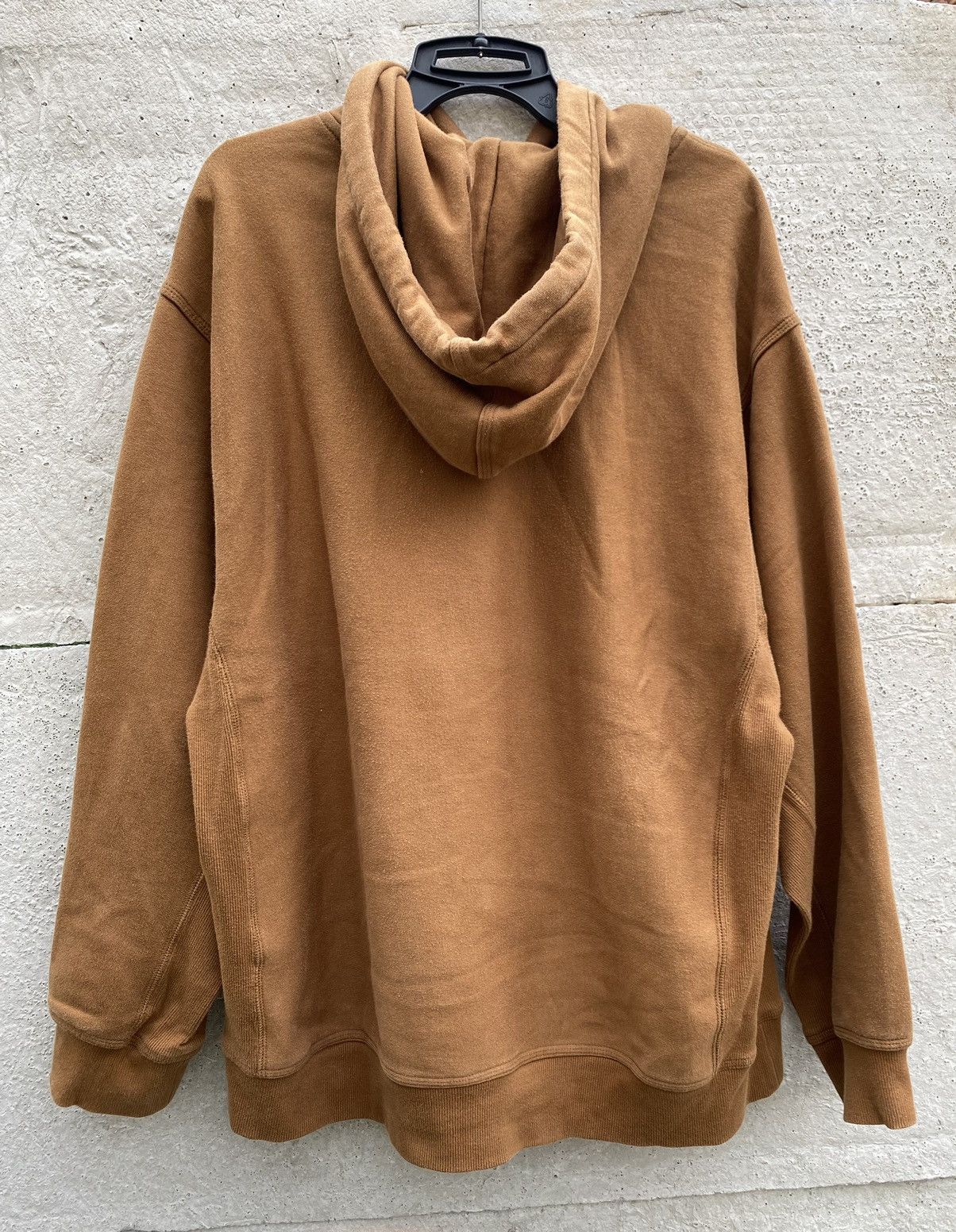 Carhartt × Vintage Vintage Carhartt Y2K brown oversized embroidered logo hoodie Size US XL / EU 56 / 4 - 3 Thumbnail