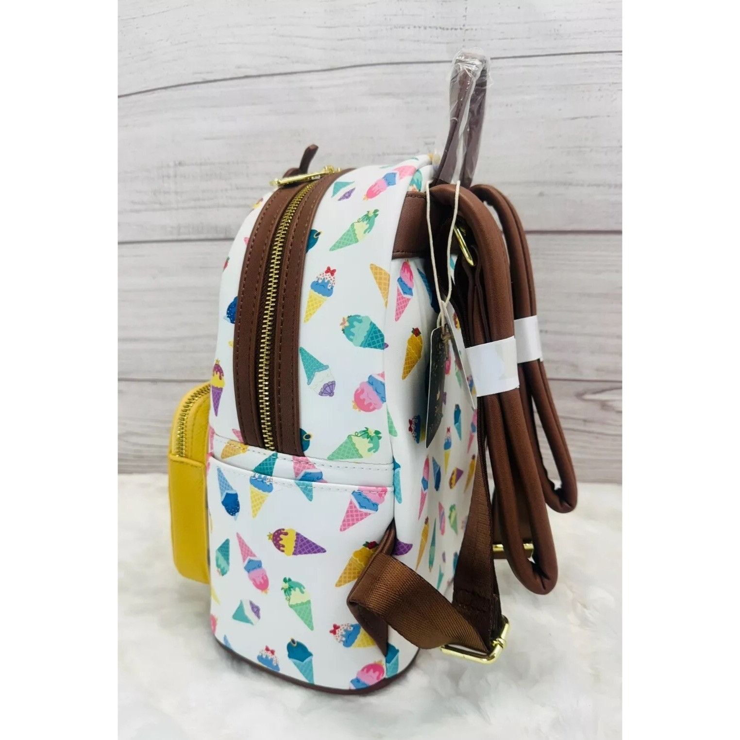 Disney Loungefly Disney Princess Ice Cream Mini Backpack Jasmine Au Size ONE SIZE - 3 Thumbnail