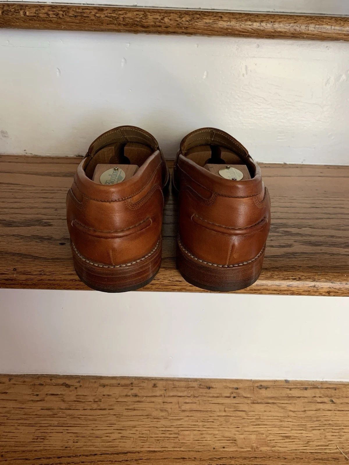 Grenson Grenson Jago Leather Penny Loafers Sz 8.5 (US Converted) Size US 8.5 / EU 41-42 - 4 Thumbnail