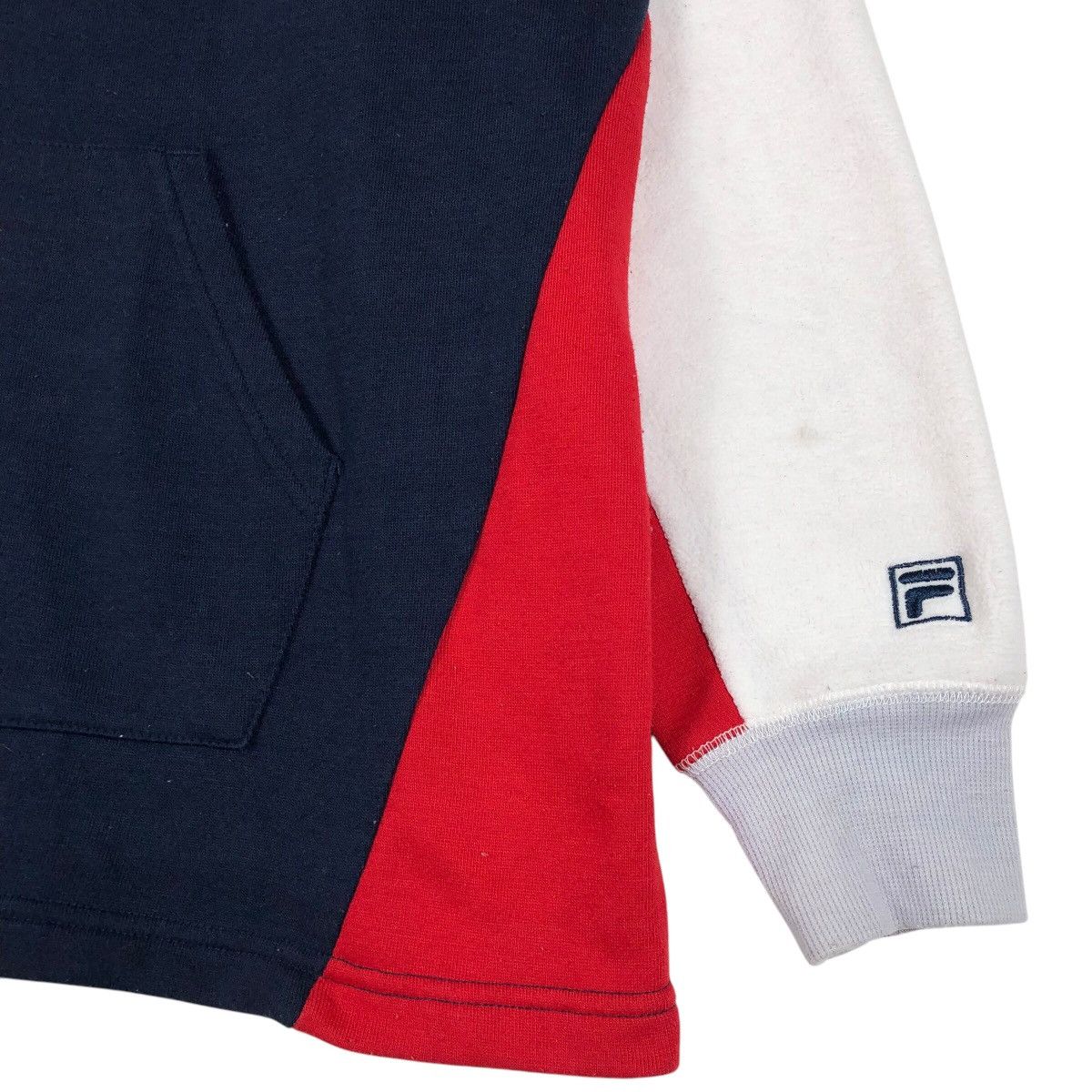 Fila FILA Biella Italia Tricolor Half Zipper Sweatshirt Size US L / EU 52-54 / 3 - 3 Thumbnail