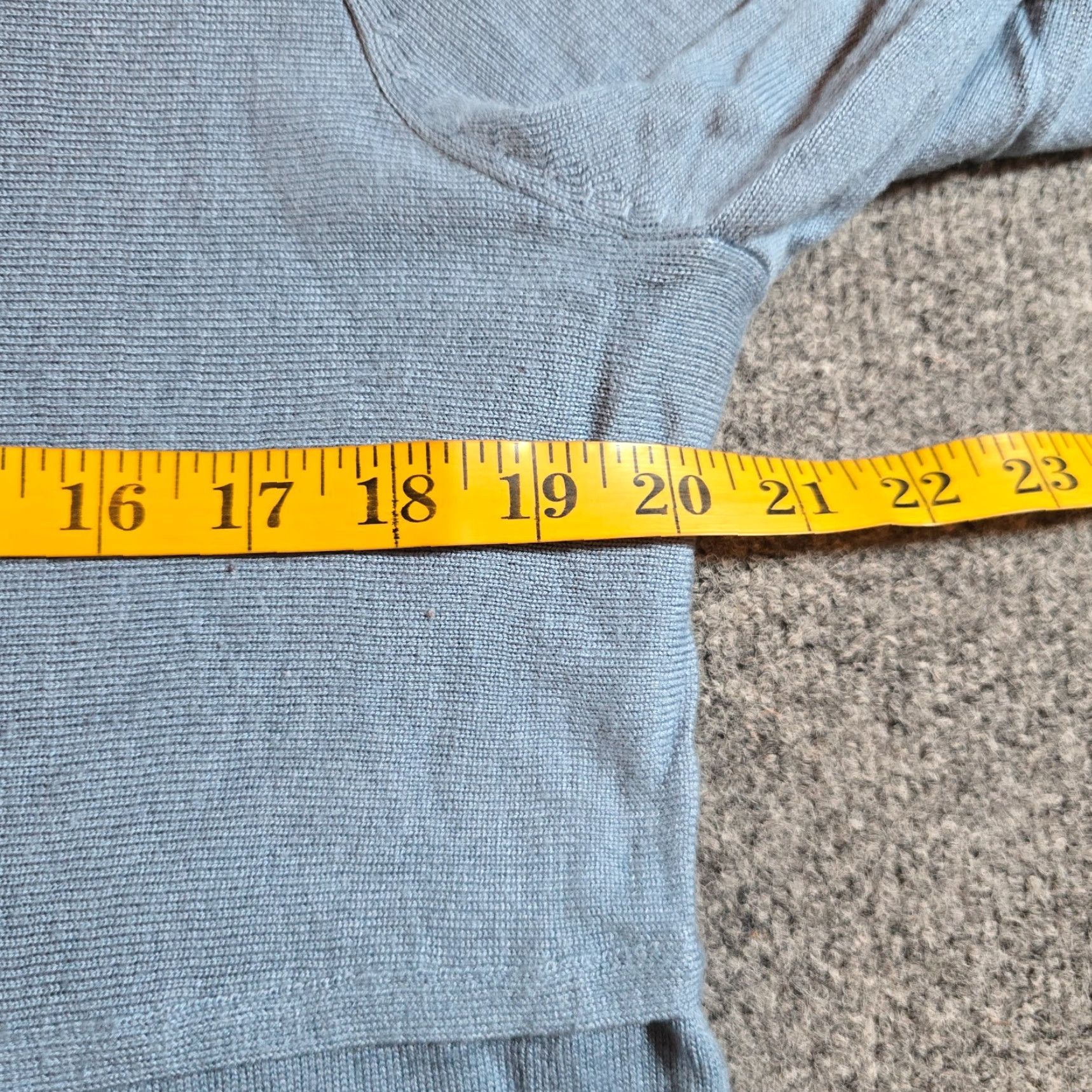 J. Jill J Jill Sweater Womens Size Large Blue Wool Blend Long Round Neck Sleeve Casual Womens Pullover Classic Size L / US 10 / IT 46 - 5 Thumbnail