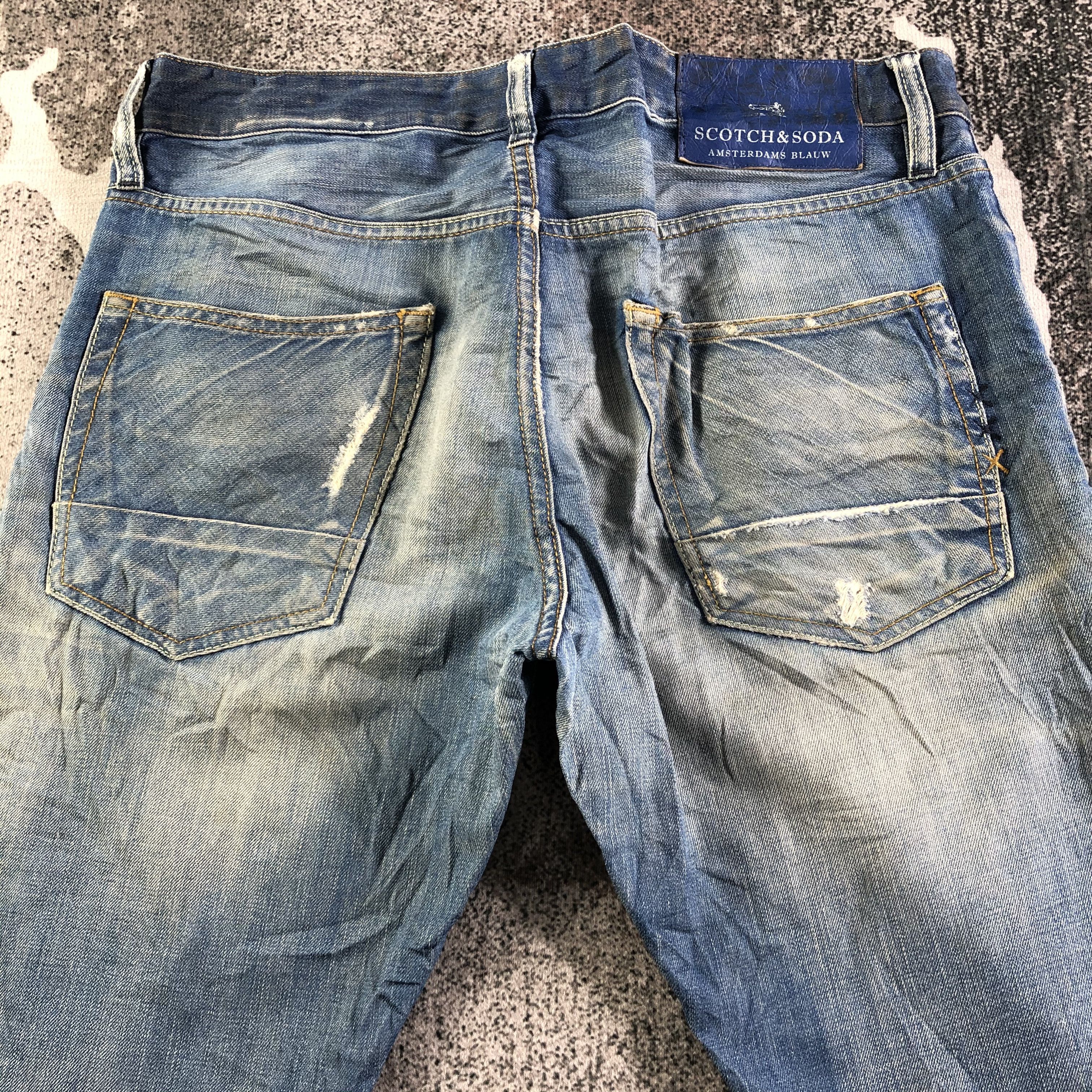 Scotch & Soda Scotch & Soda Jeans Ripped Denim KJ3073 Size US 30 / EU 46 - 4 Thumbnail