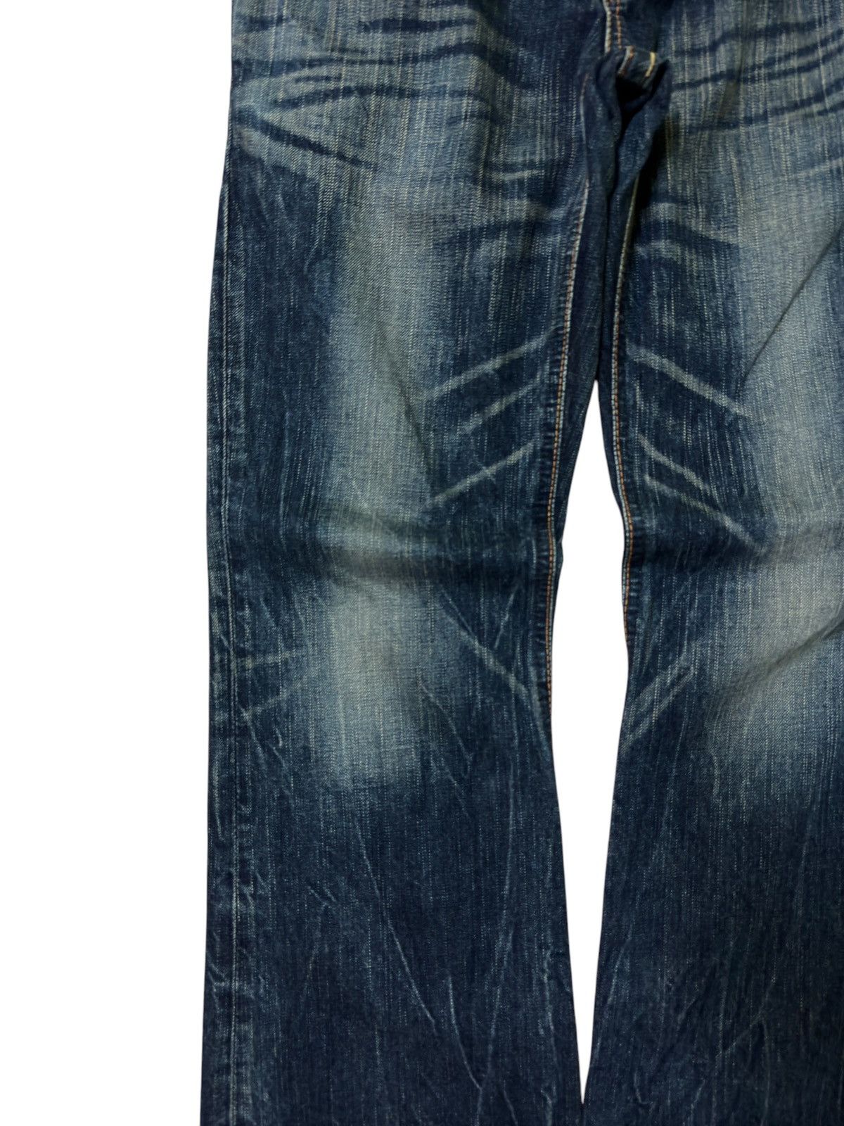 Edwin FLARE EDWIN 503 CLAWS ACID WASH JUNYA WATANABE STYLE DENIM Size US 29 - 7 Thumbnail
