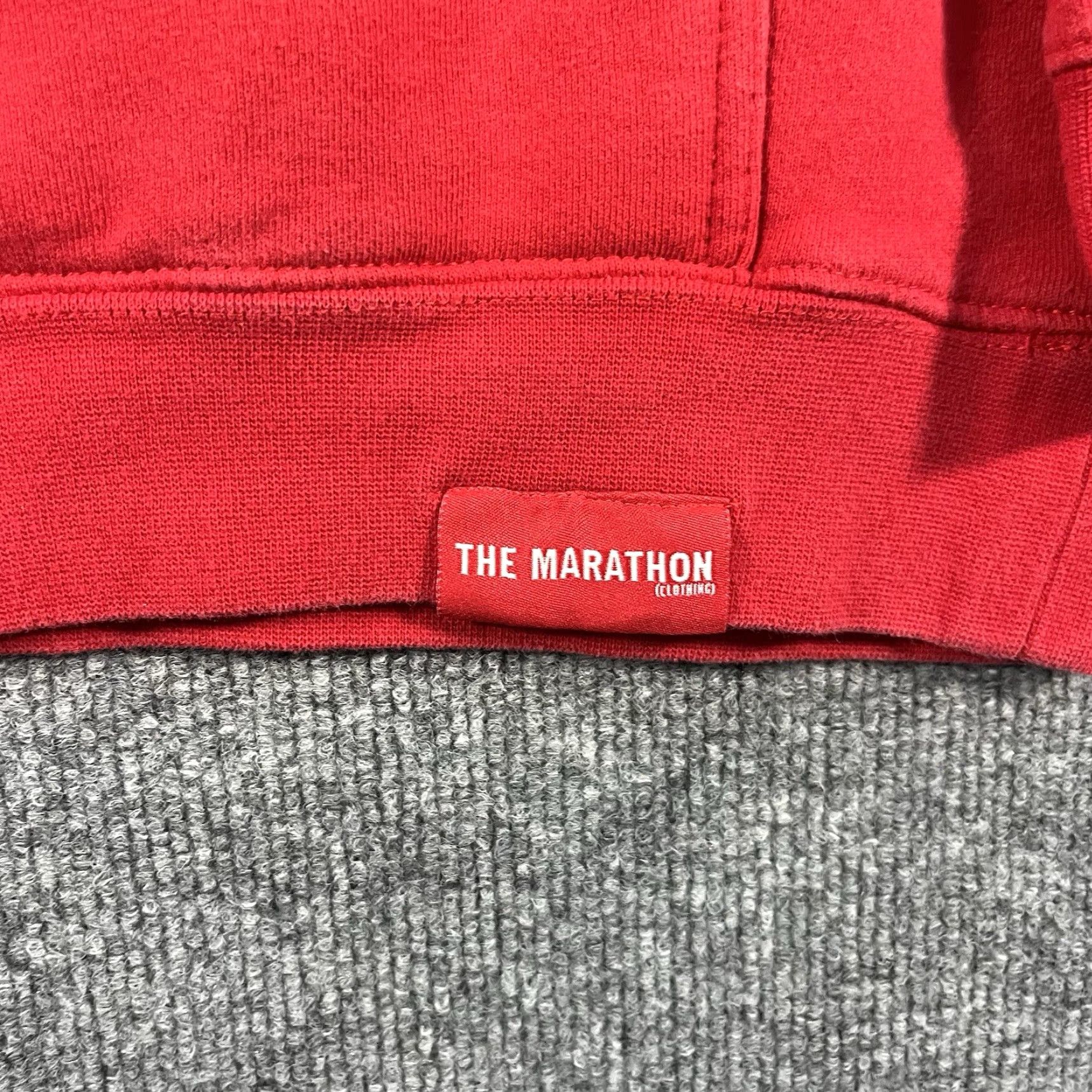 Vintage The Marathon TMC Red Graphic Pullover Hoodie Mens Small Nipsey Hussle Size US S / EU 44-46 / 1 - 3 Thumbnail