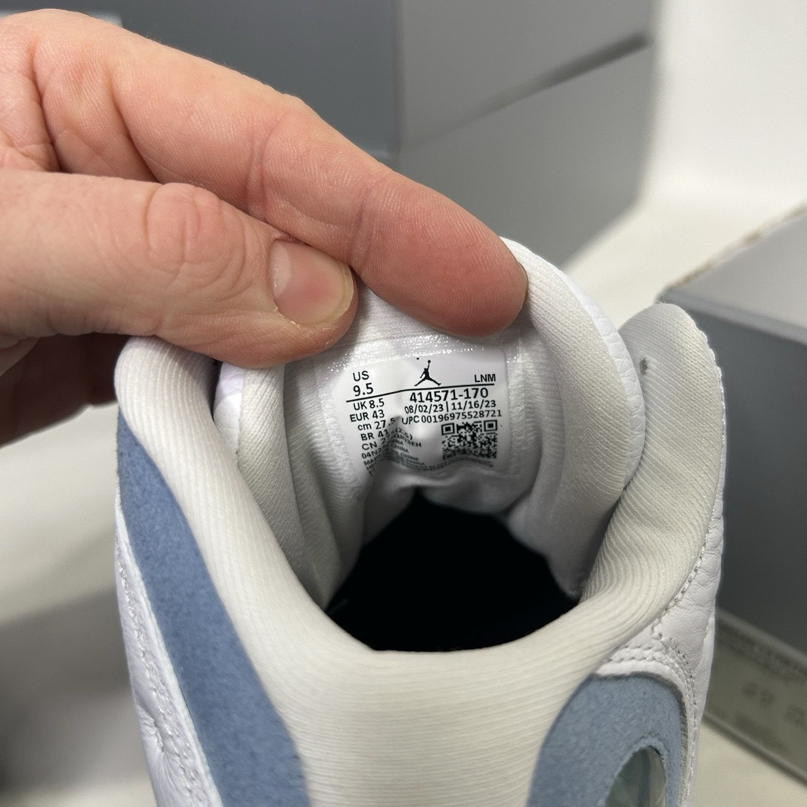 Nike Nike Air Jordan 13 Retro “Blue Grey” Size US 9.5 / EU 42-43 - 6 Thumbnail