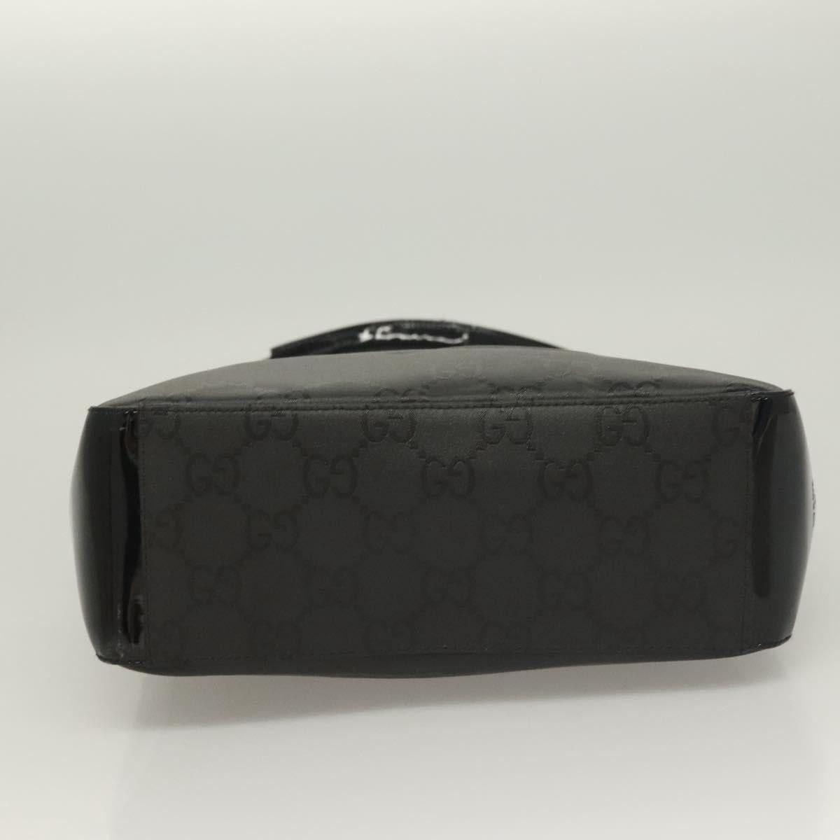 Gucci GUCCI GG Canvas Shoulder Bag Nylon Outlet Black Silver Size ONE SIZE - 9 Thumbnail
